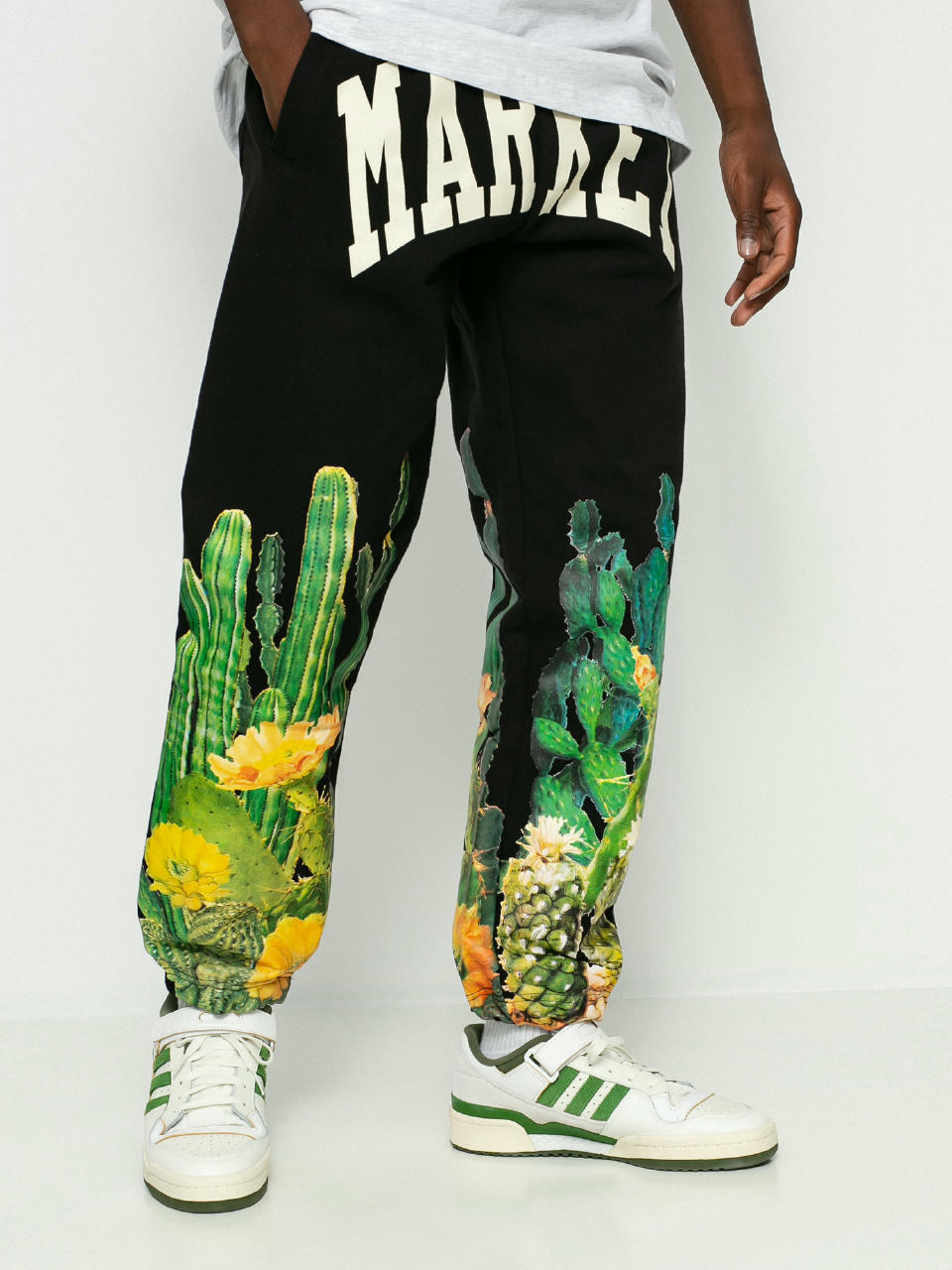 Spodnie Chinatown Market Cactus Arc (black)