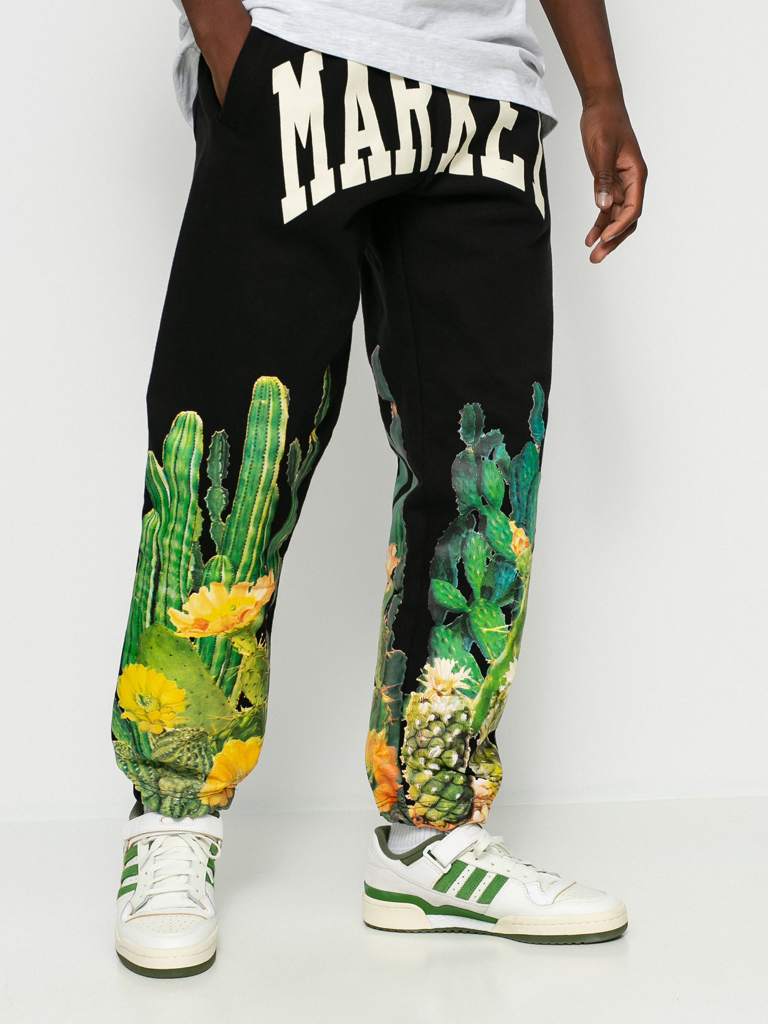 Spodnie Chinatown Market Cactus Arc (black)