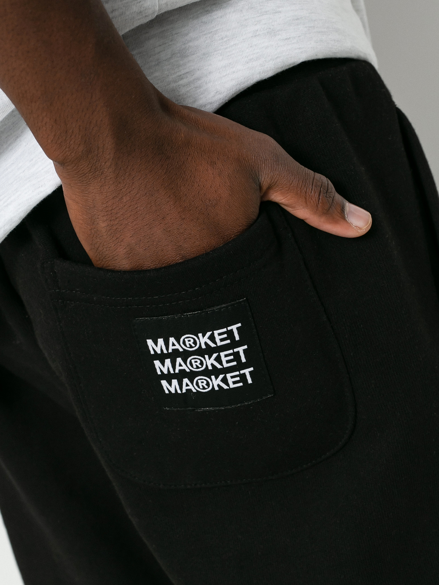 Spodnie Chinatown Market Cactus Arc (black)