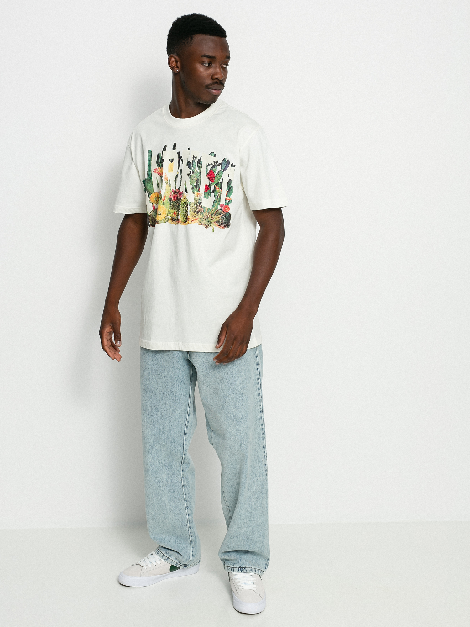 T-shirt Chinatown Market Cactus Arc (cream)