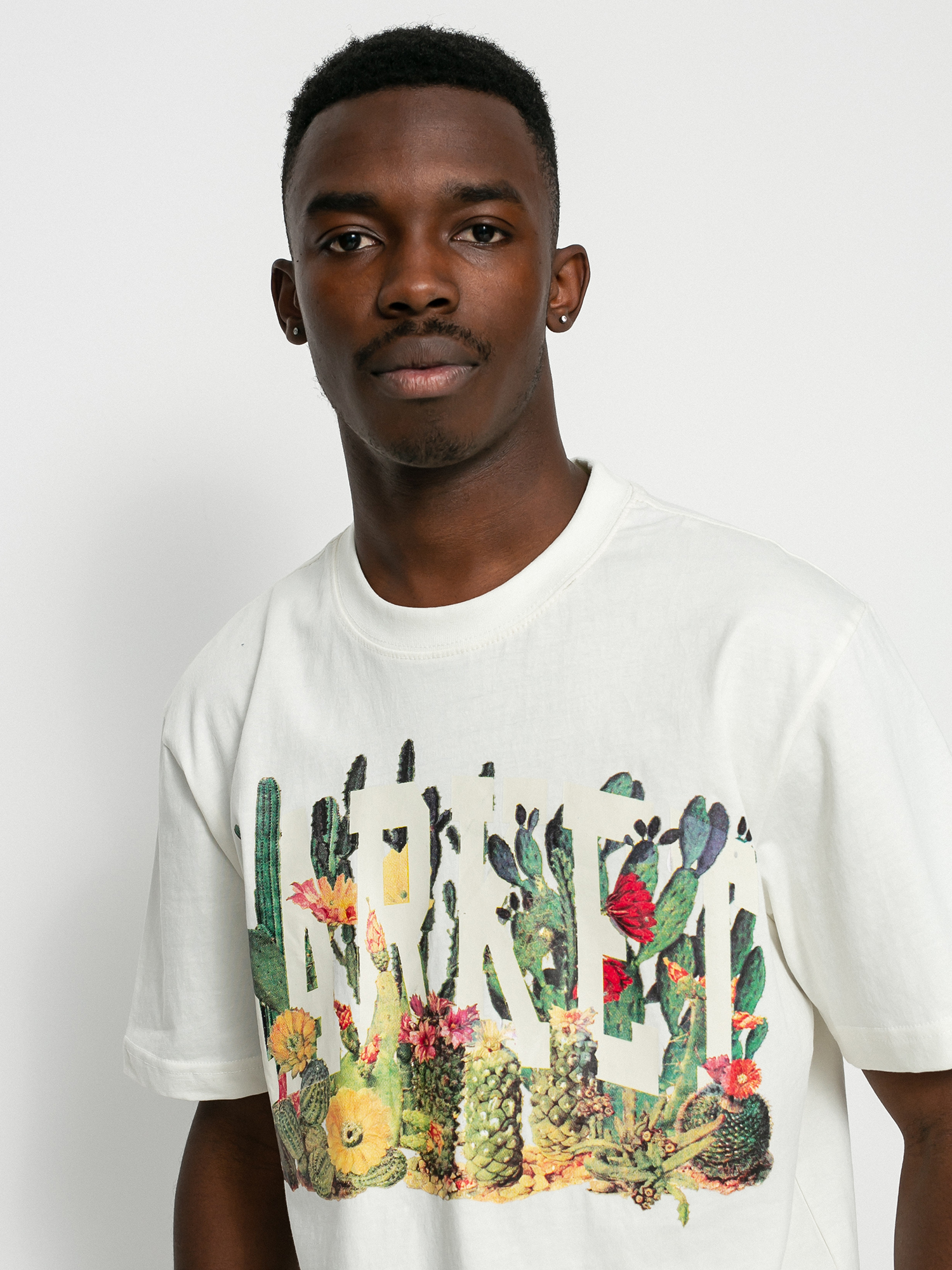 T-shirt Chinatown Market Cactus Arc (cream)