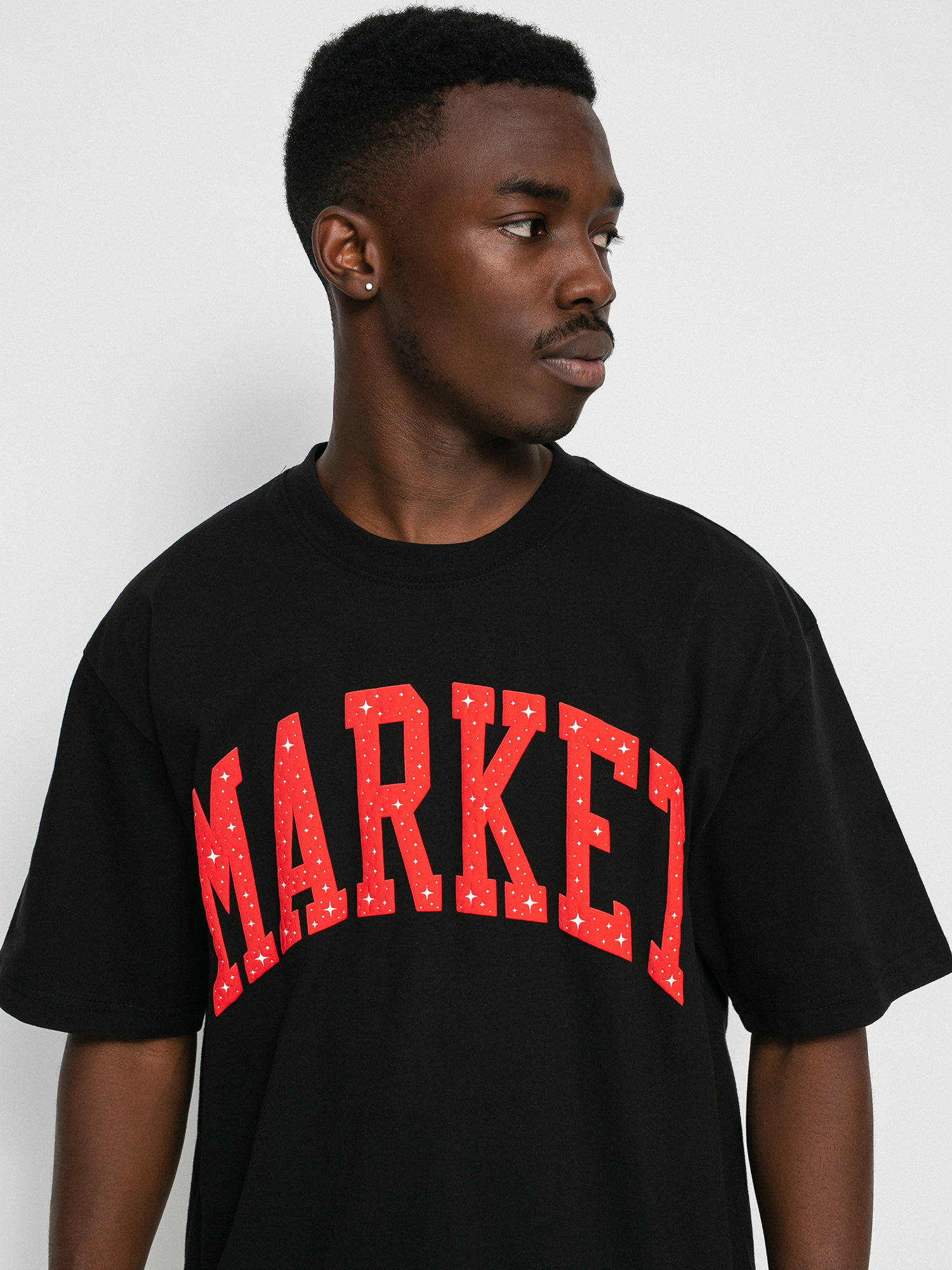 T-shirt Chinatown Market Arc Puff (black)