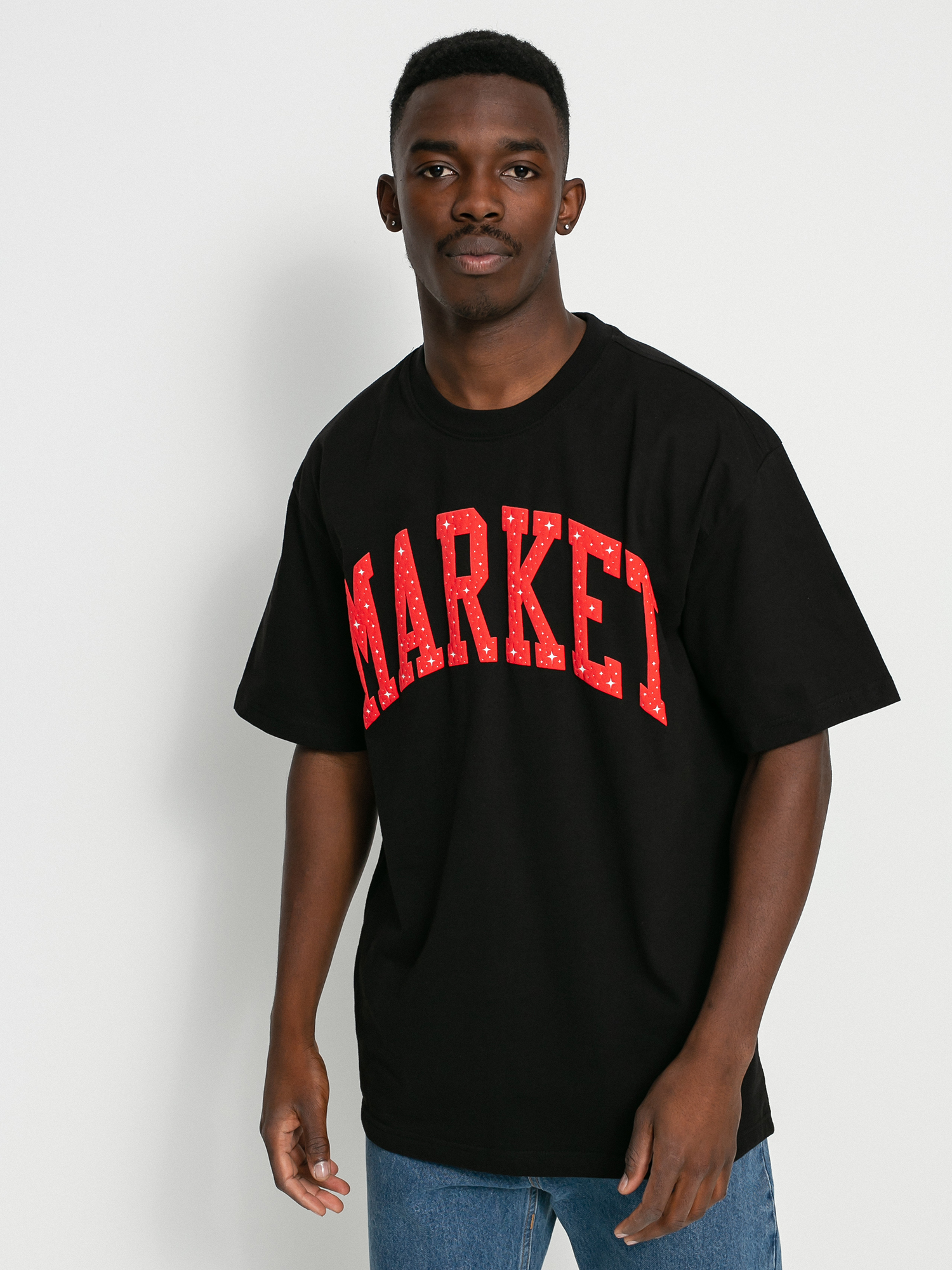 T-shirt Chinatown Market Arc Puff (black)