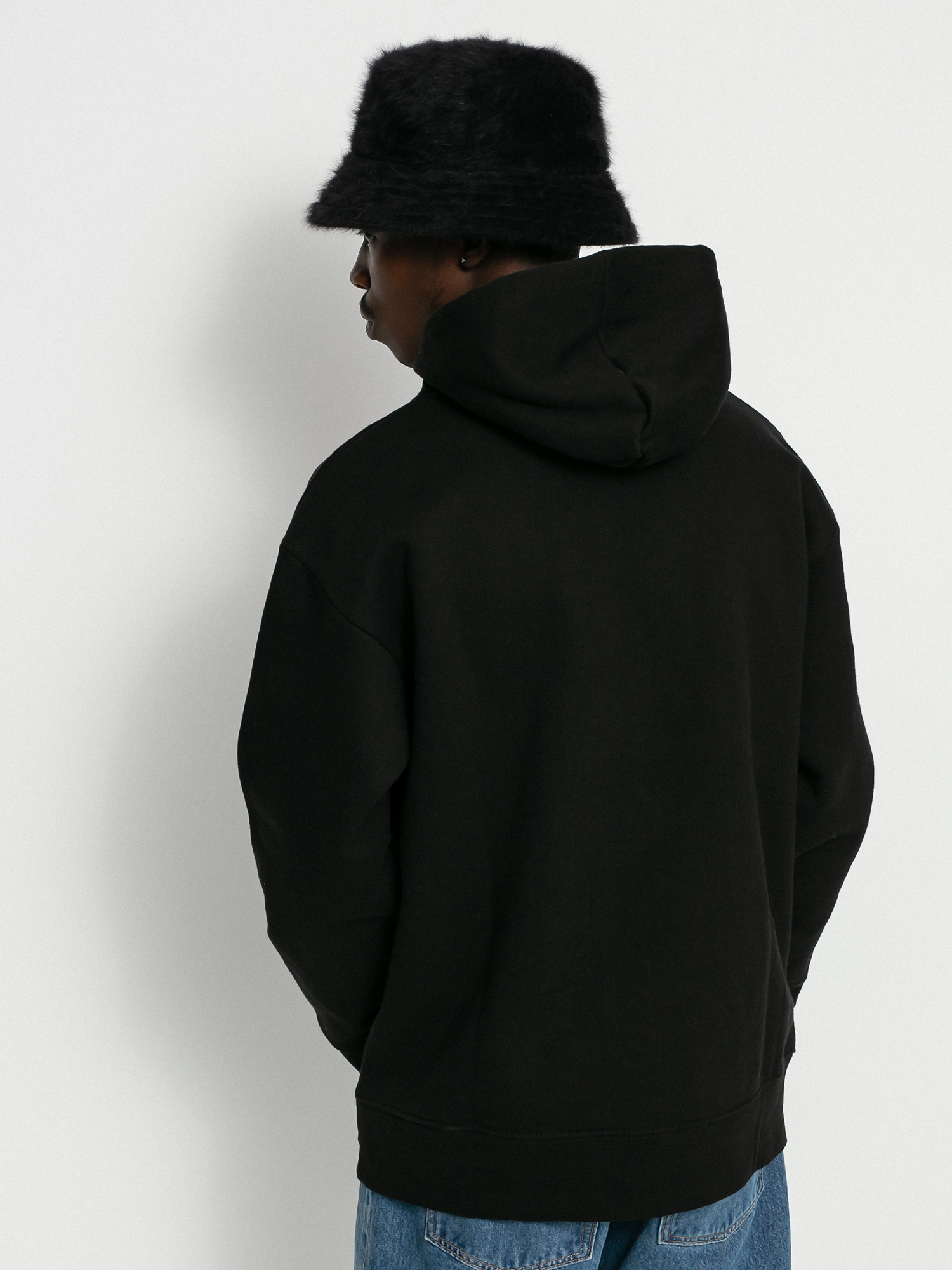 Bluza z kapturem Chinatown Market Arc Puff HD (black)