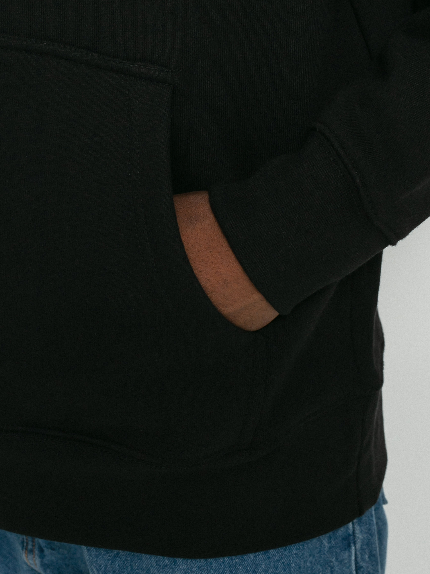 Bluza z kapturem Chinatown Market Arc Puff HD (black)
