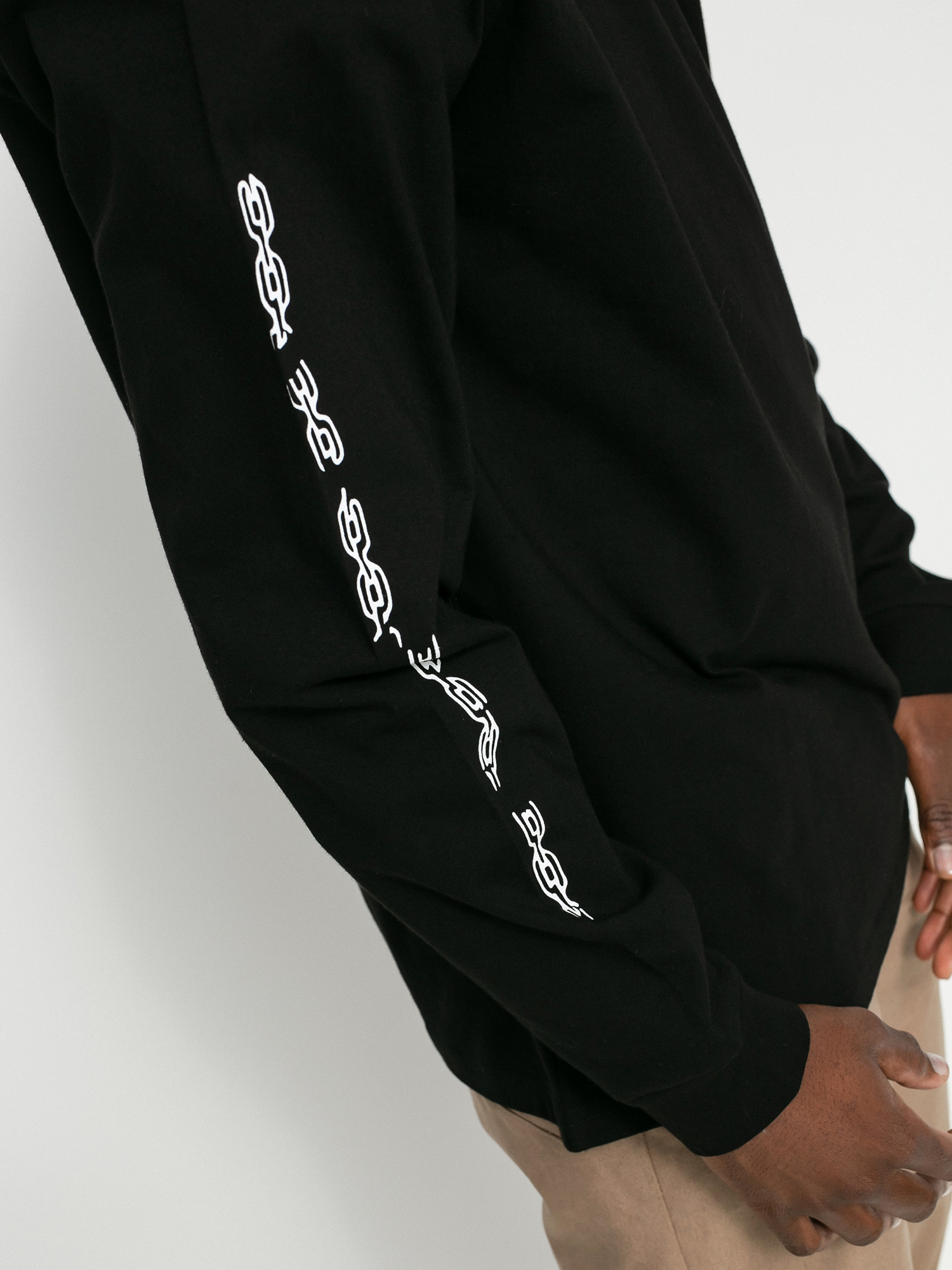 Longsleeve Carhartt WIP Scramble (black/white)