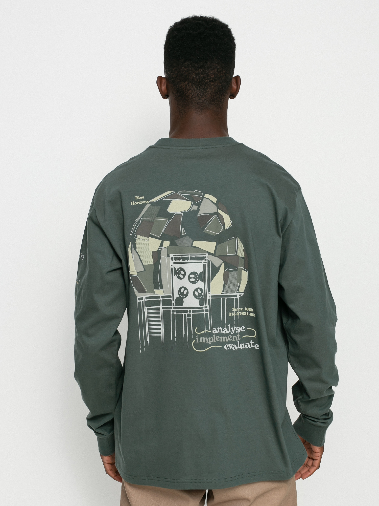 Longsleeve Carhartt WIP Dome (hemlock green)