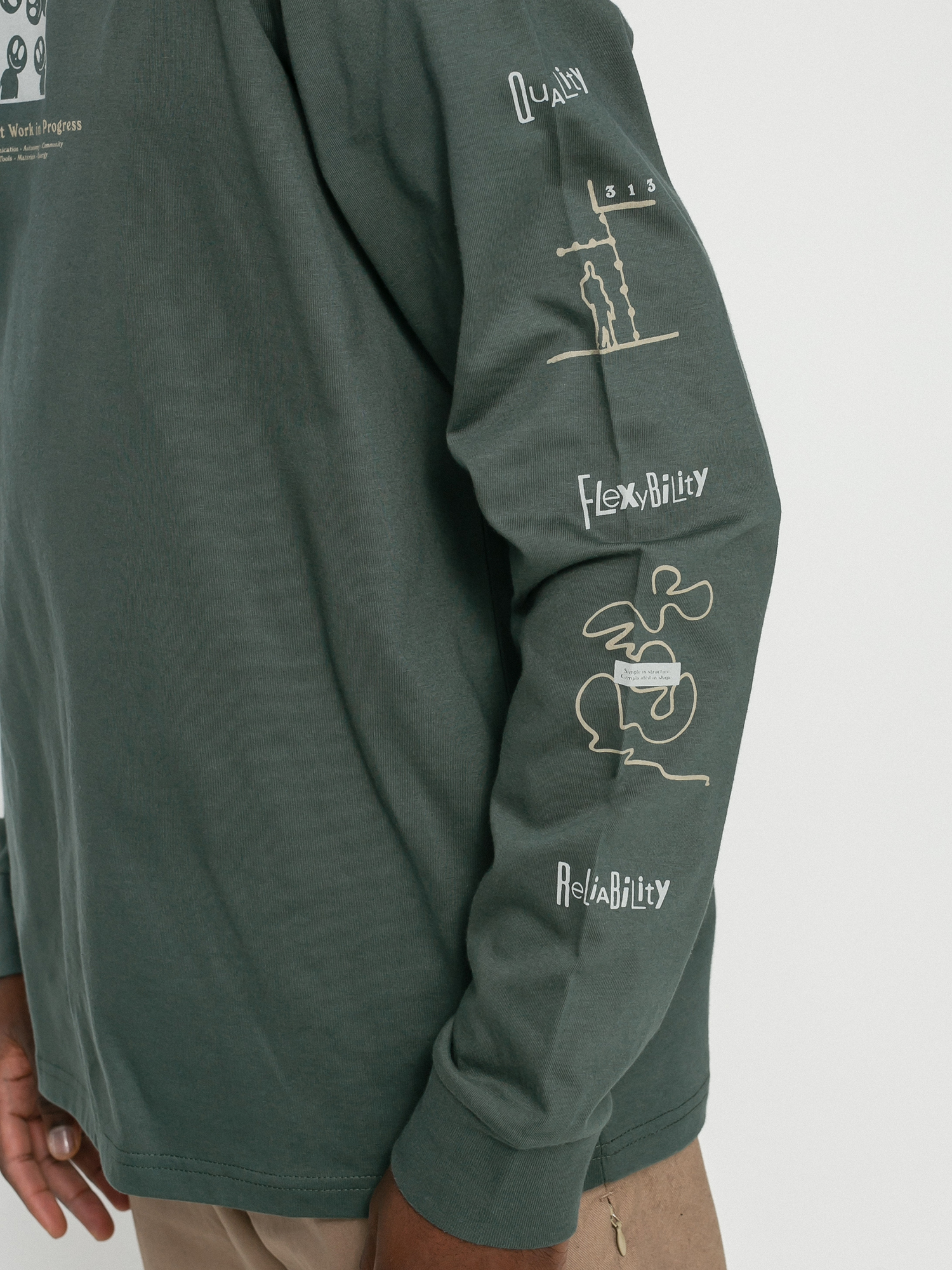 Longsleeve Carhartt WIP Dome (hemlock green)