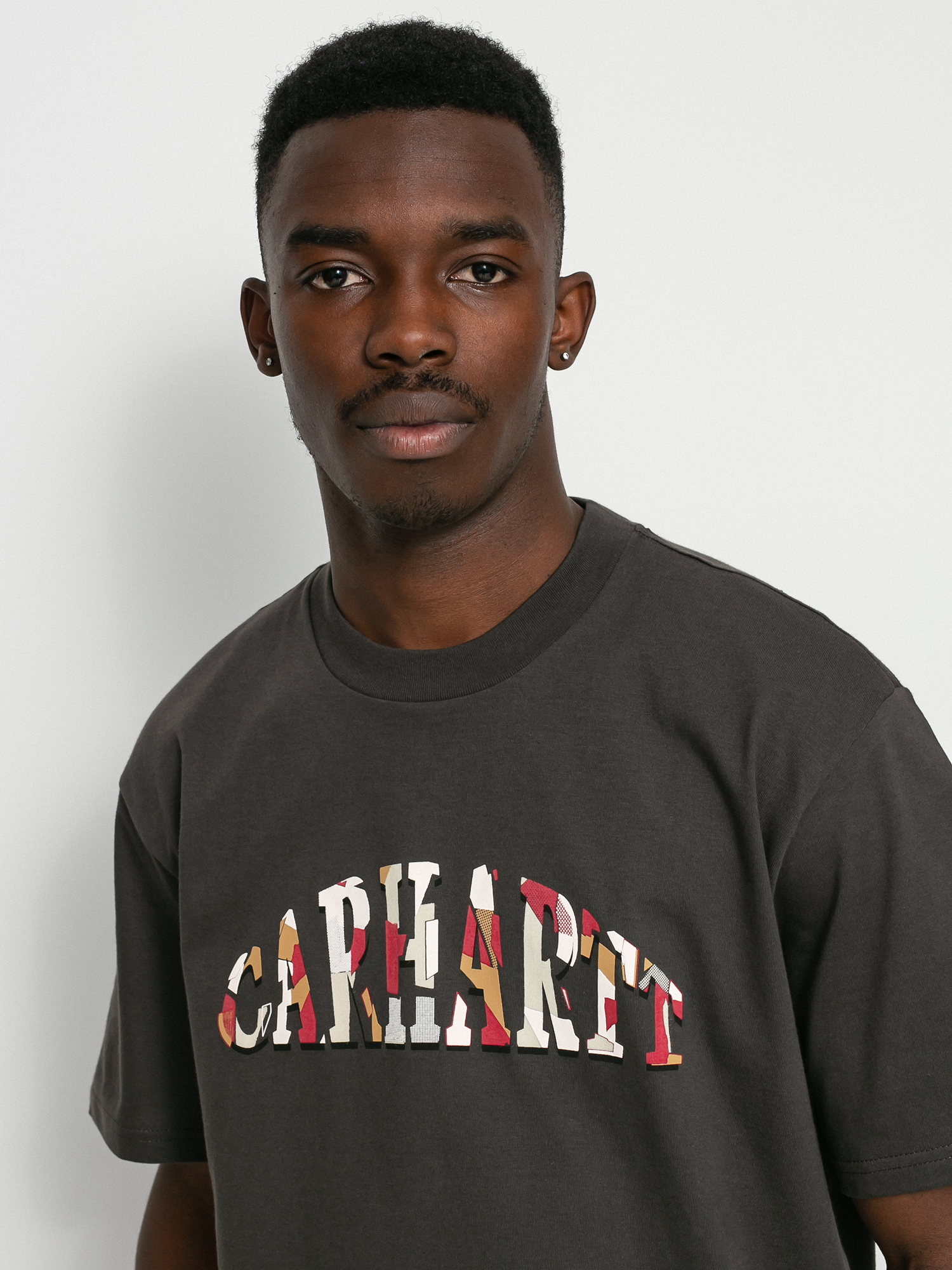 T-shirt Carhartt WIP Dome Script (stormcloud)