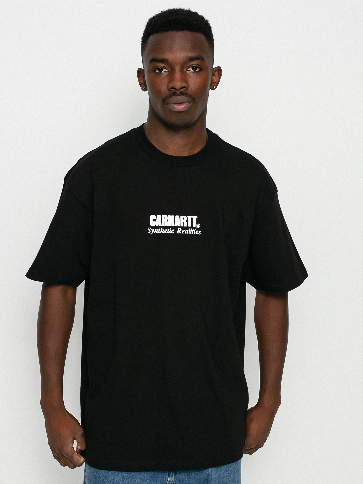 T-shirt Carhartt WIP Synthetic Realities (black/white)