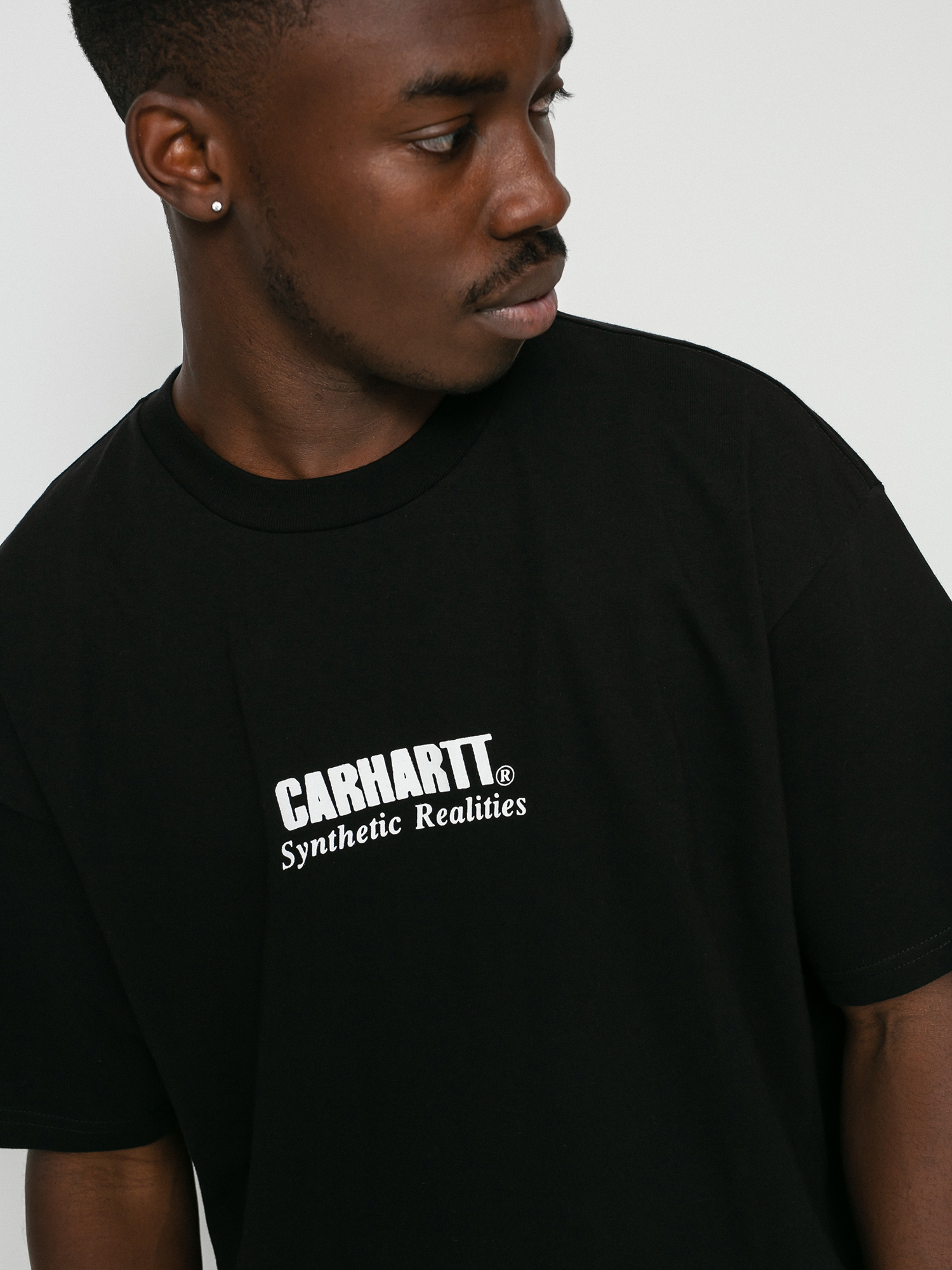 T-shirt Carhartt WIP Synthetic Realities (black/white)
