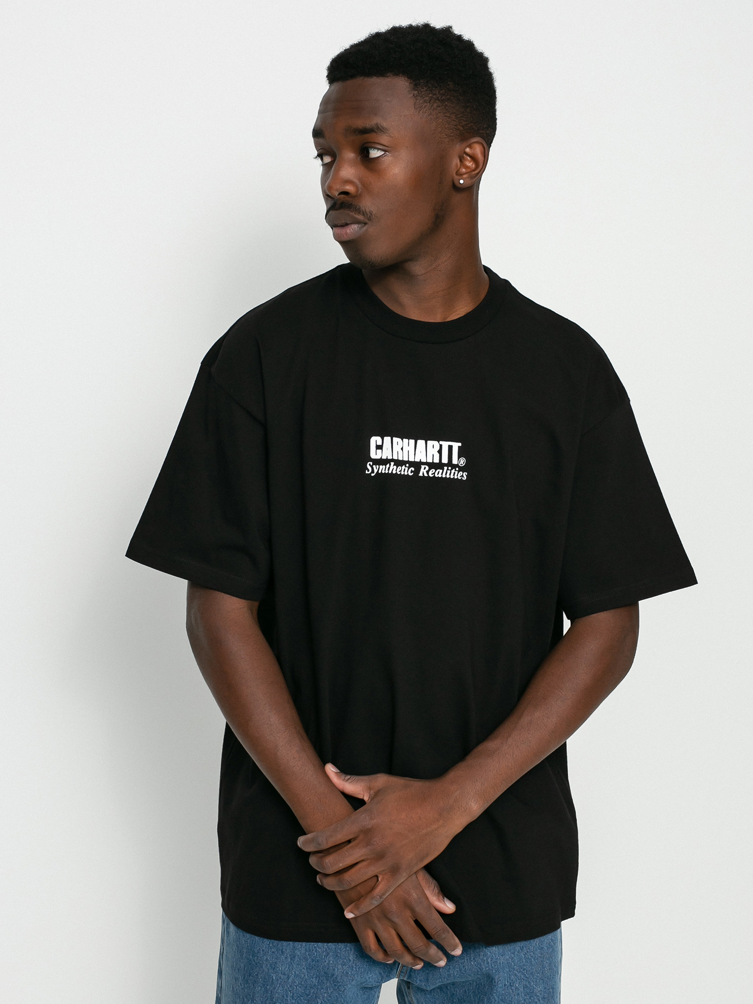 T-shirt Carhartt WIP Synthetic Realities (black/white)