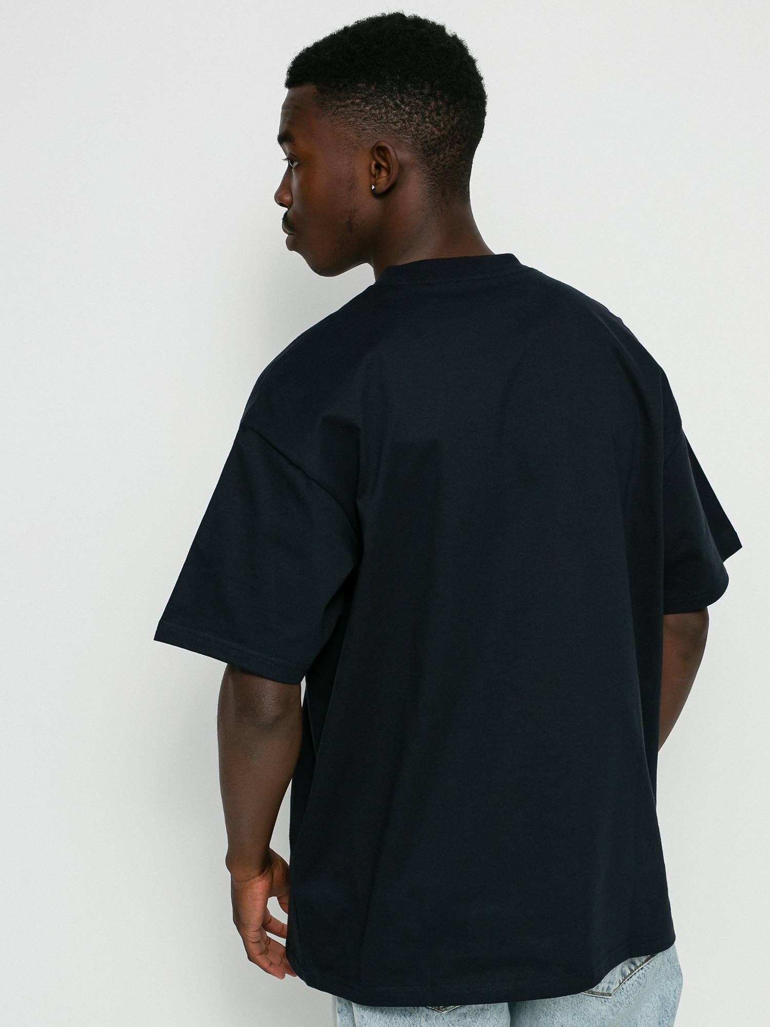 T-shirt Carhartt WIP Schools Out (dark navy/cornel)