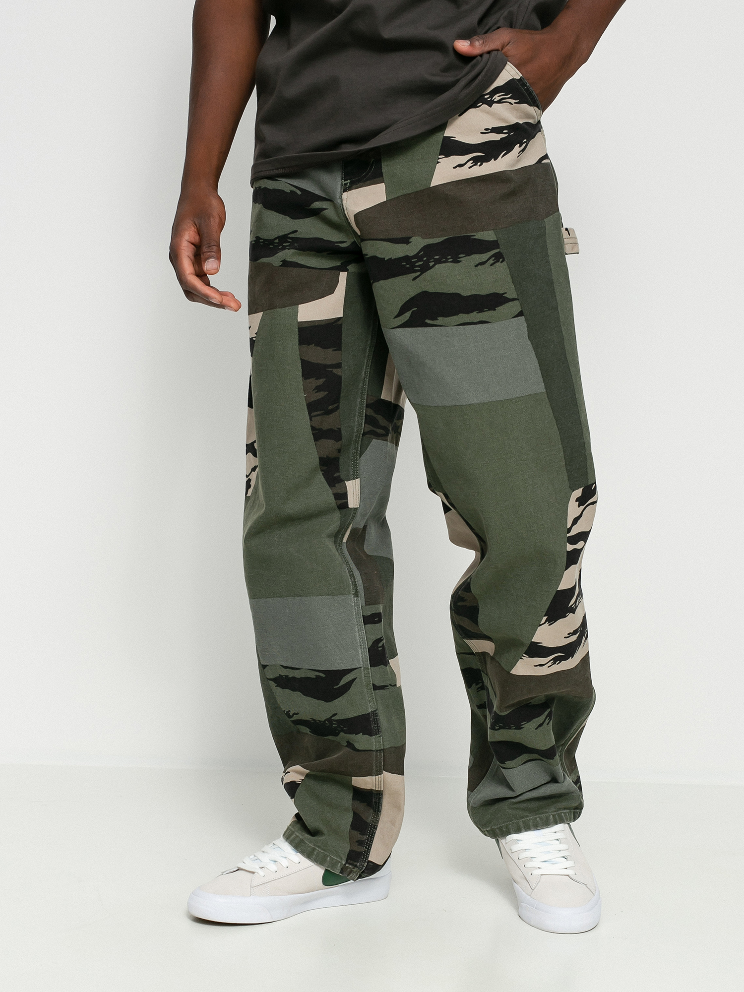 Spodnie Carhartt WIP Single Knee (camo mend)