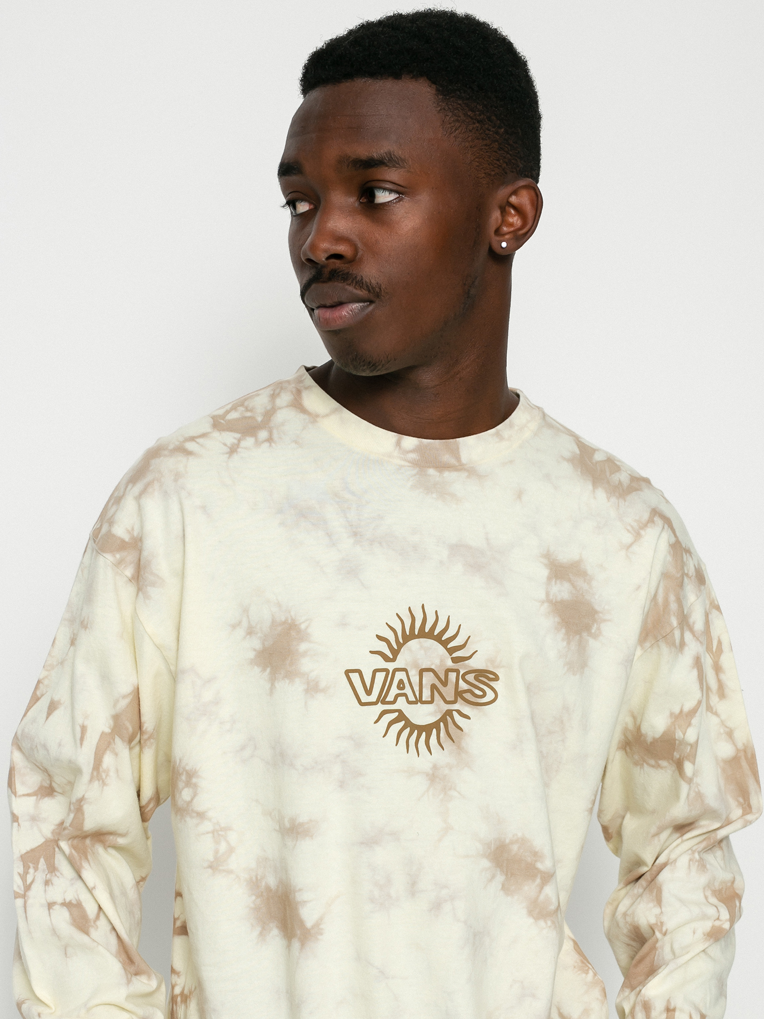 Longsleeve Vans Scattered Tie Dye (antique white)