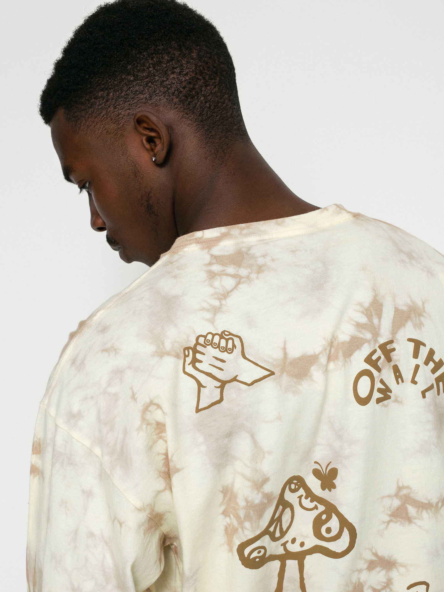 Longsleeve Vans Scattered Tie Dye (antique white)