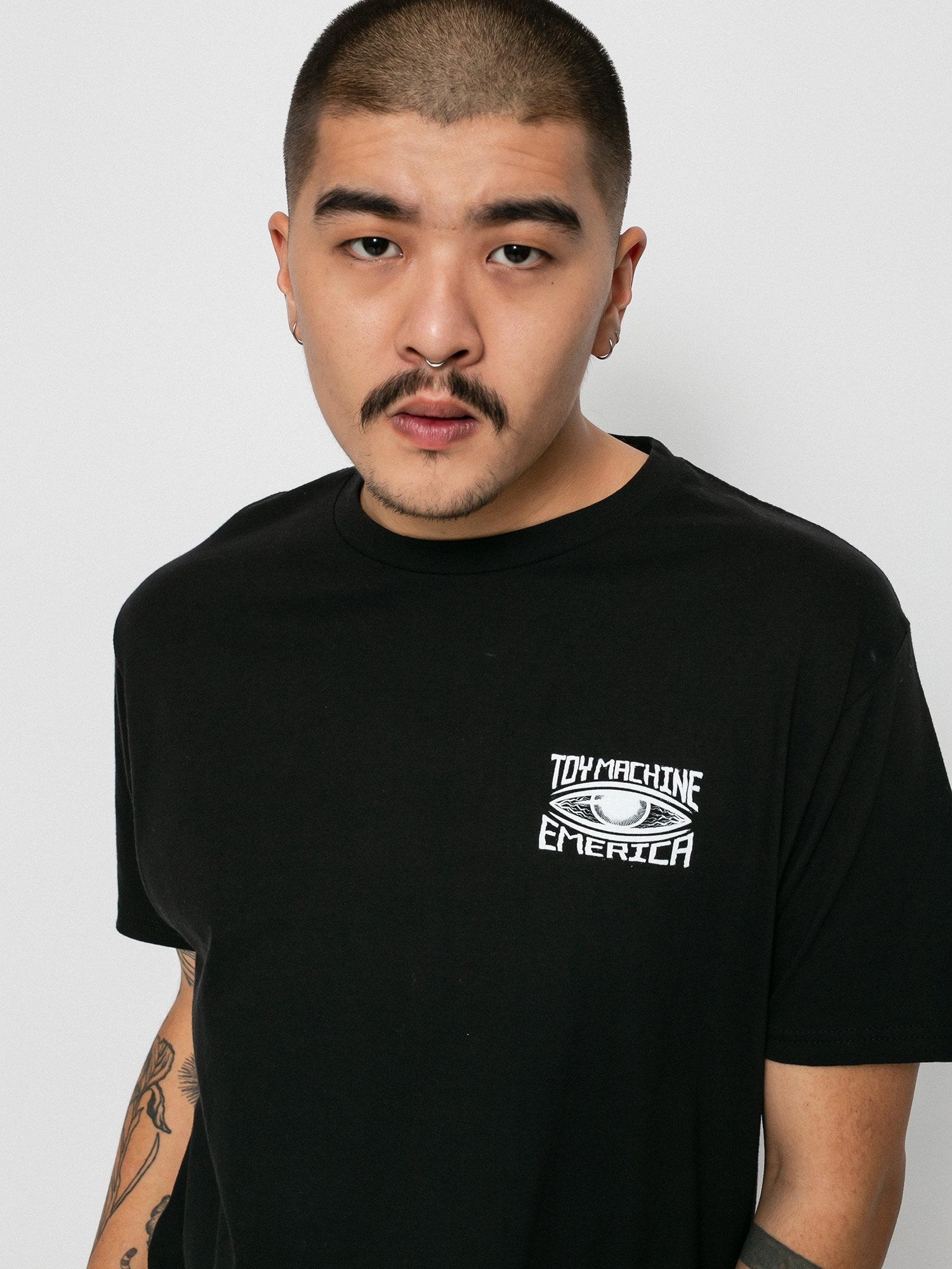 T-shirt Emerica X Toy Machine Eye (black)