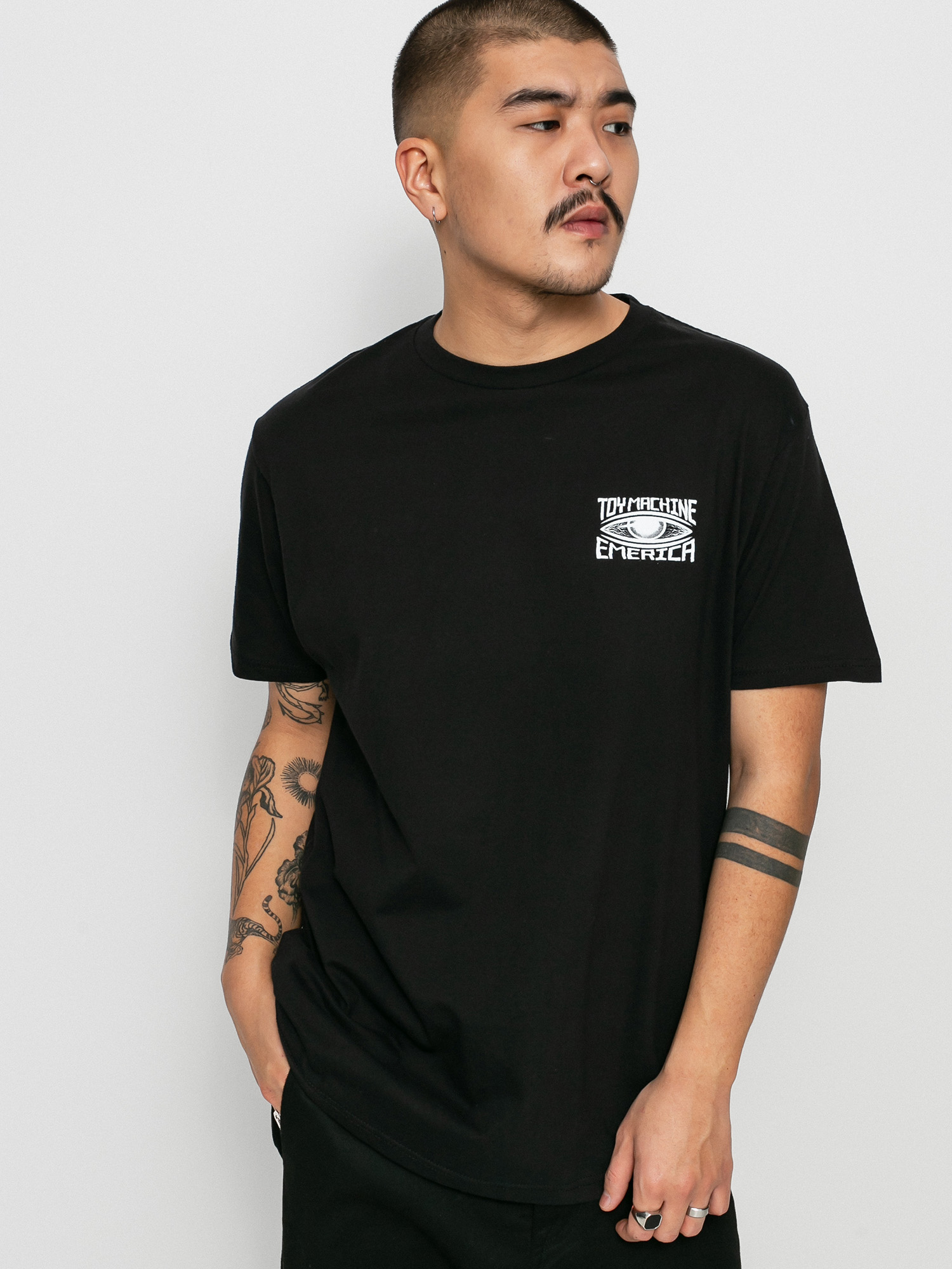 T-shirt Emerica X Toy Machine Eye (black)