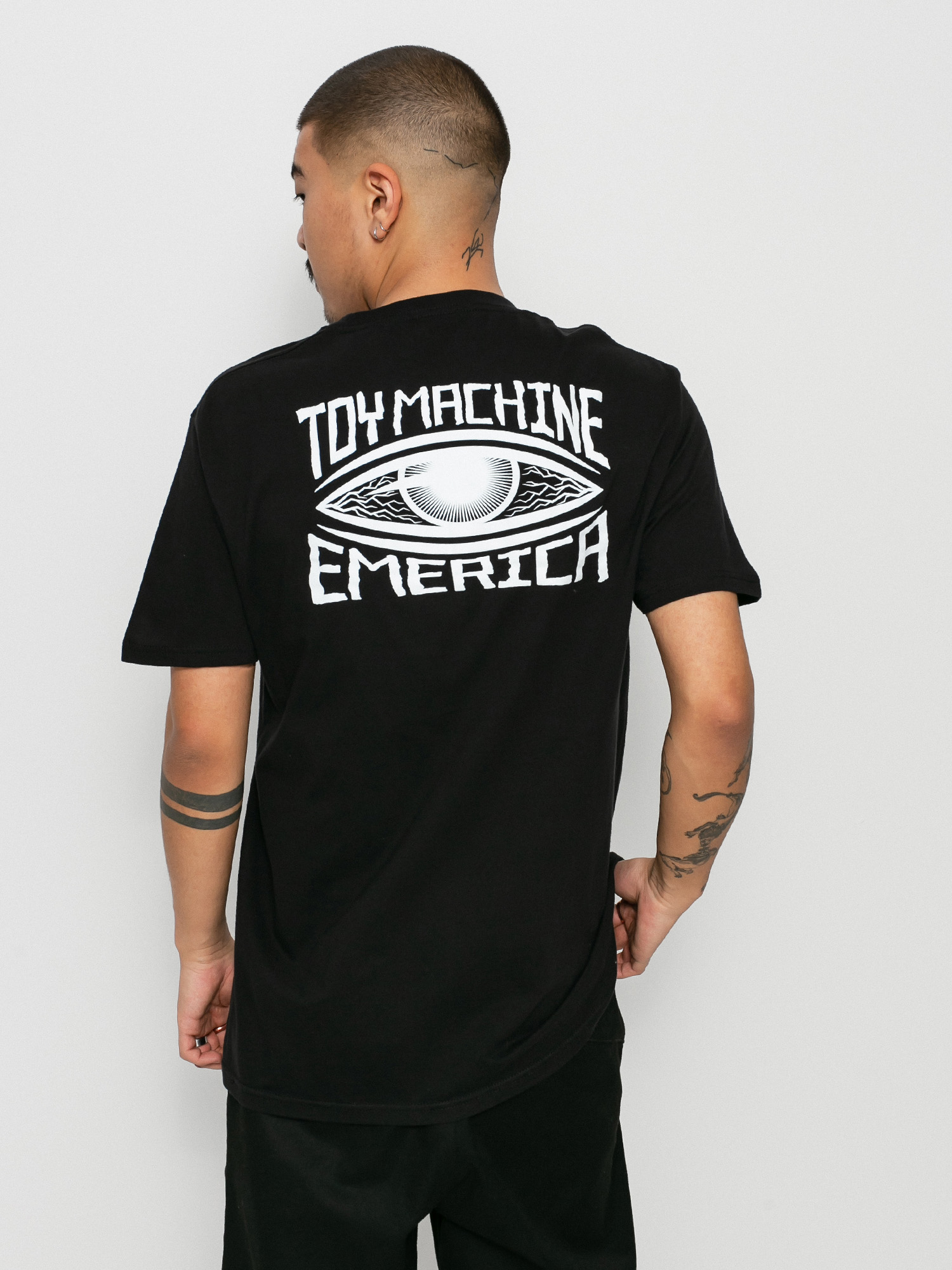 T-shirt Emerica X Toy Machine Eye (black)