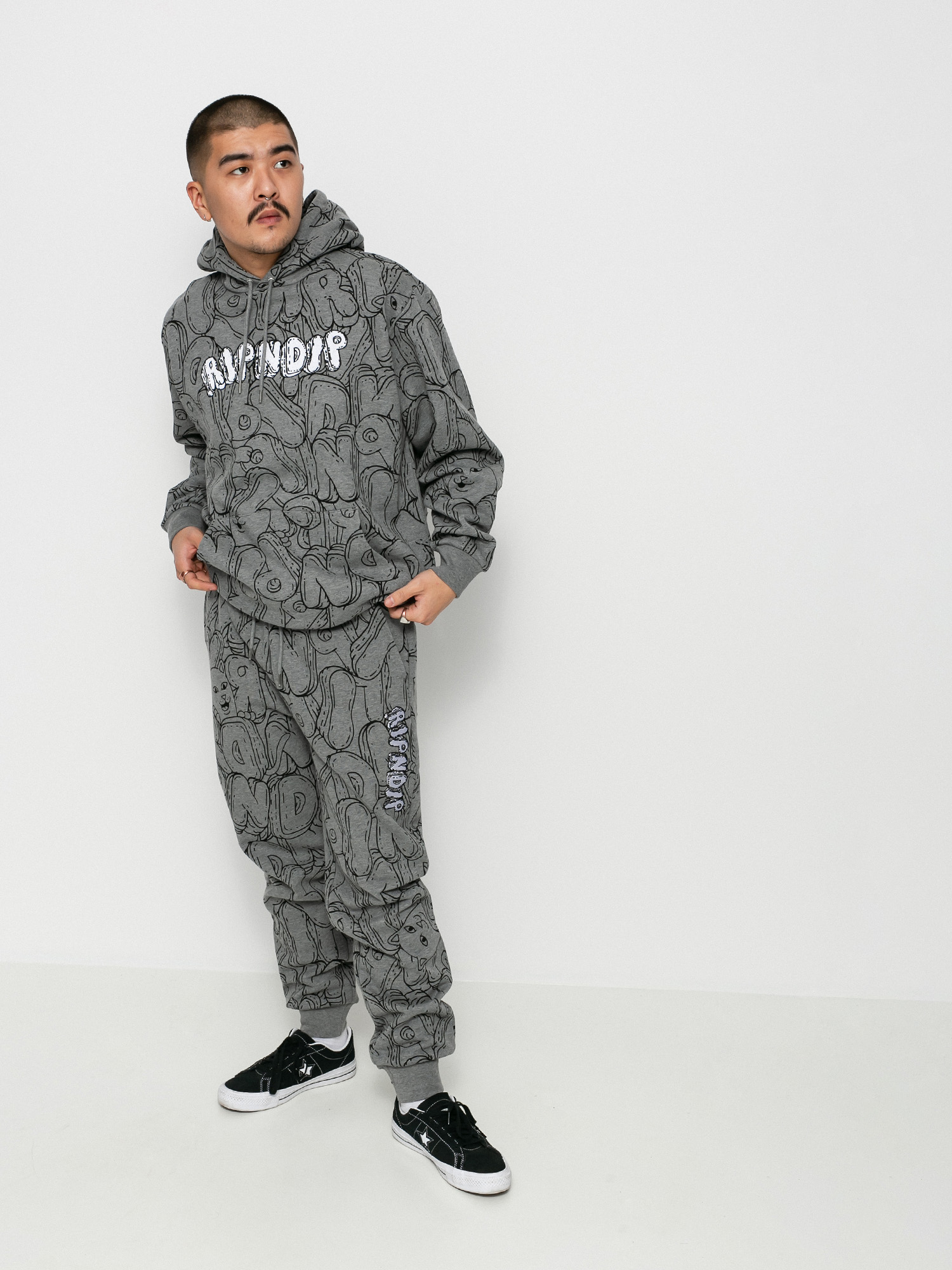 Spodnie RipNDip Bubble Bobble (charcoal heather)