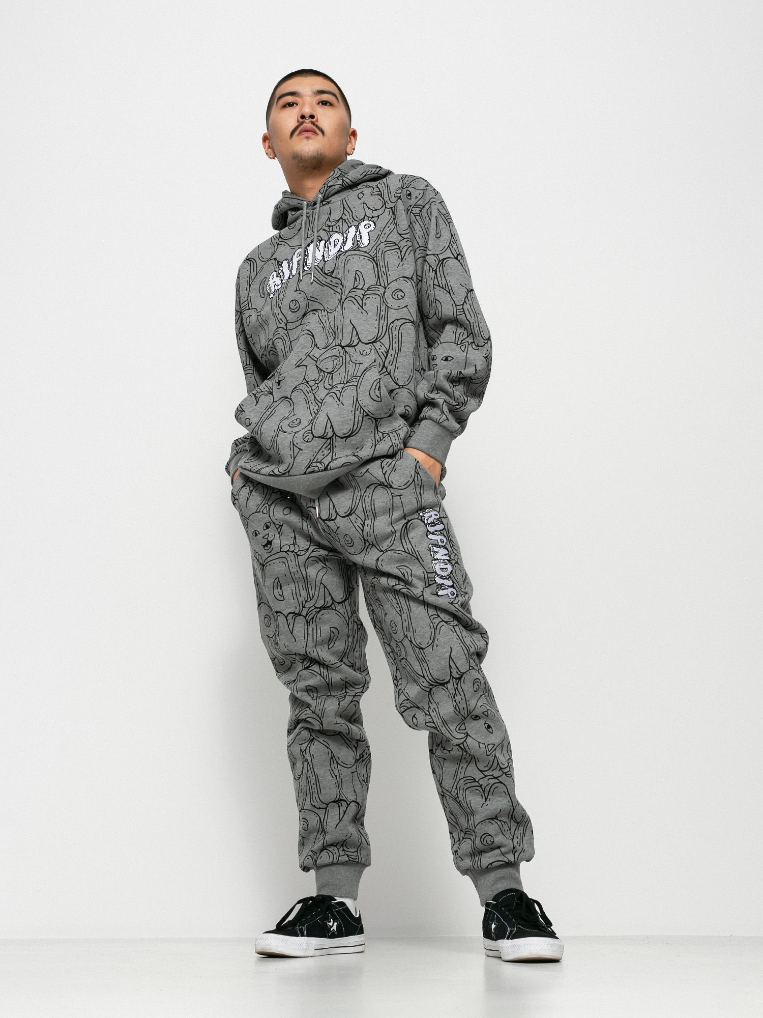 Spodnie RipNDip Bubble Bobble (charcoal heather)