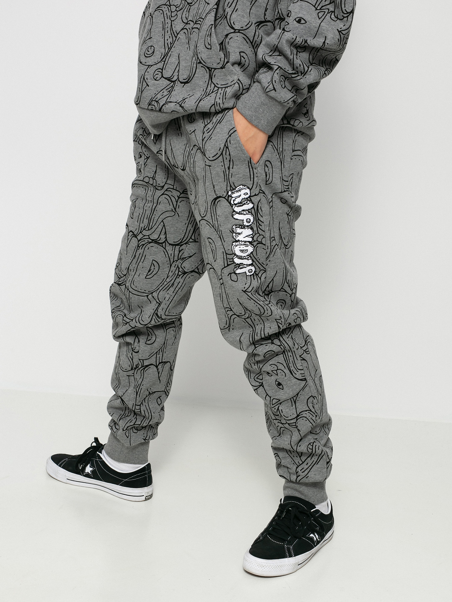 Spodnie RipNDip Bubble Bobble (charcoal heather)