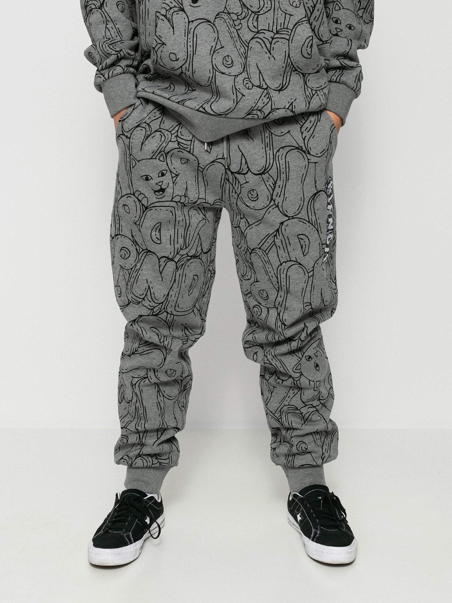 Spodnie RipNDip Bubble Bobble (charcoal heather)