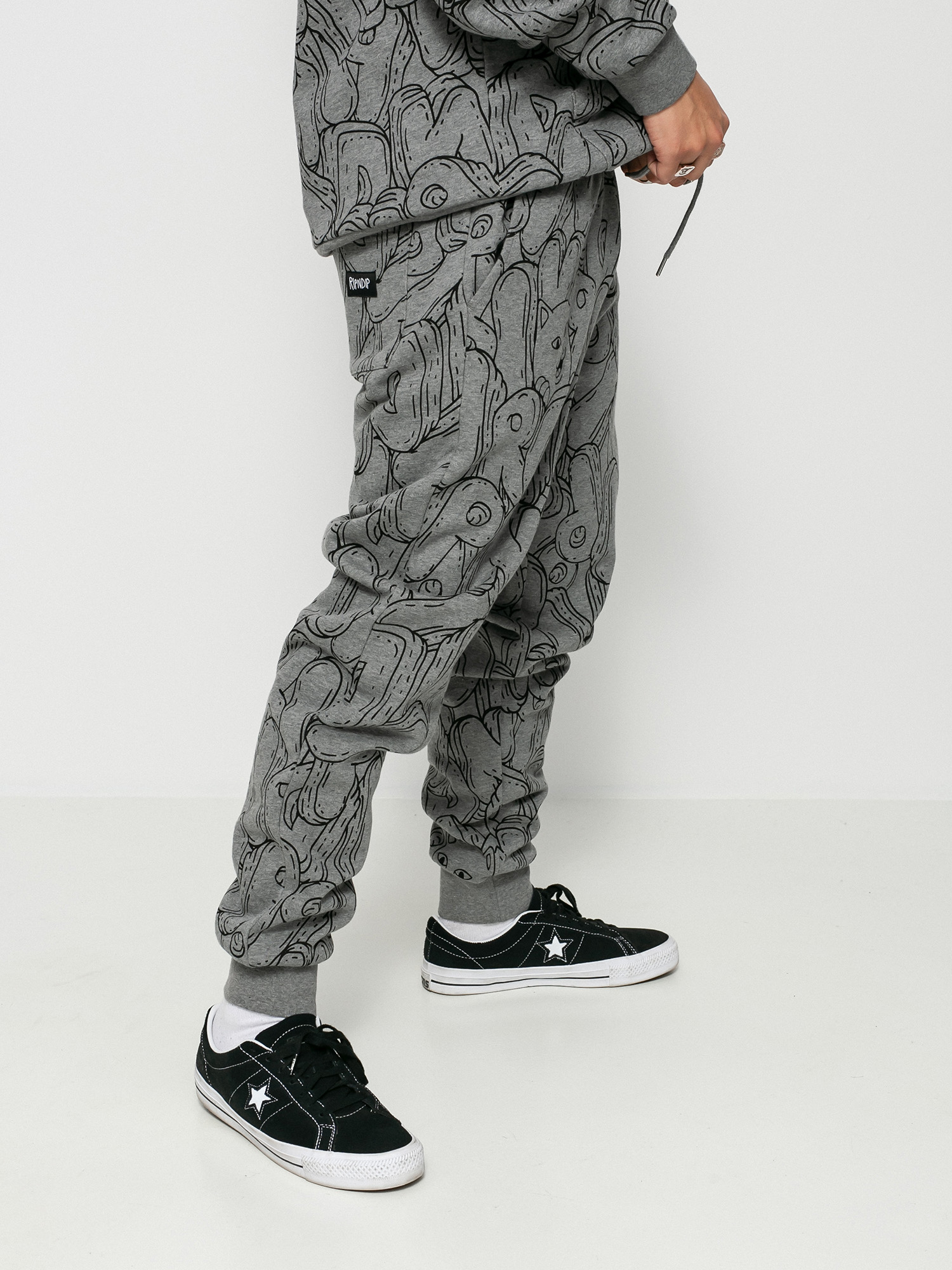 Spodnie RipNDip Bubble Bobble (charcoal heather)