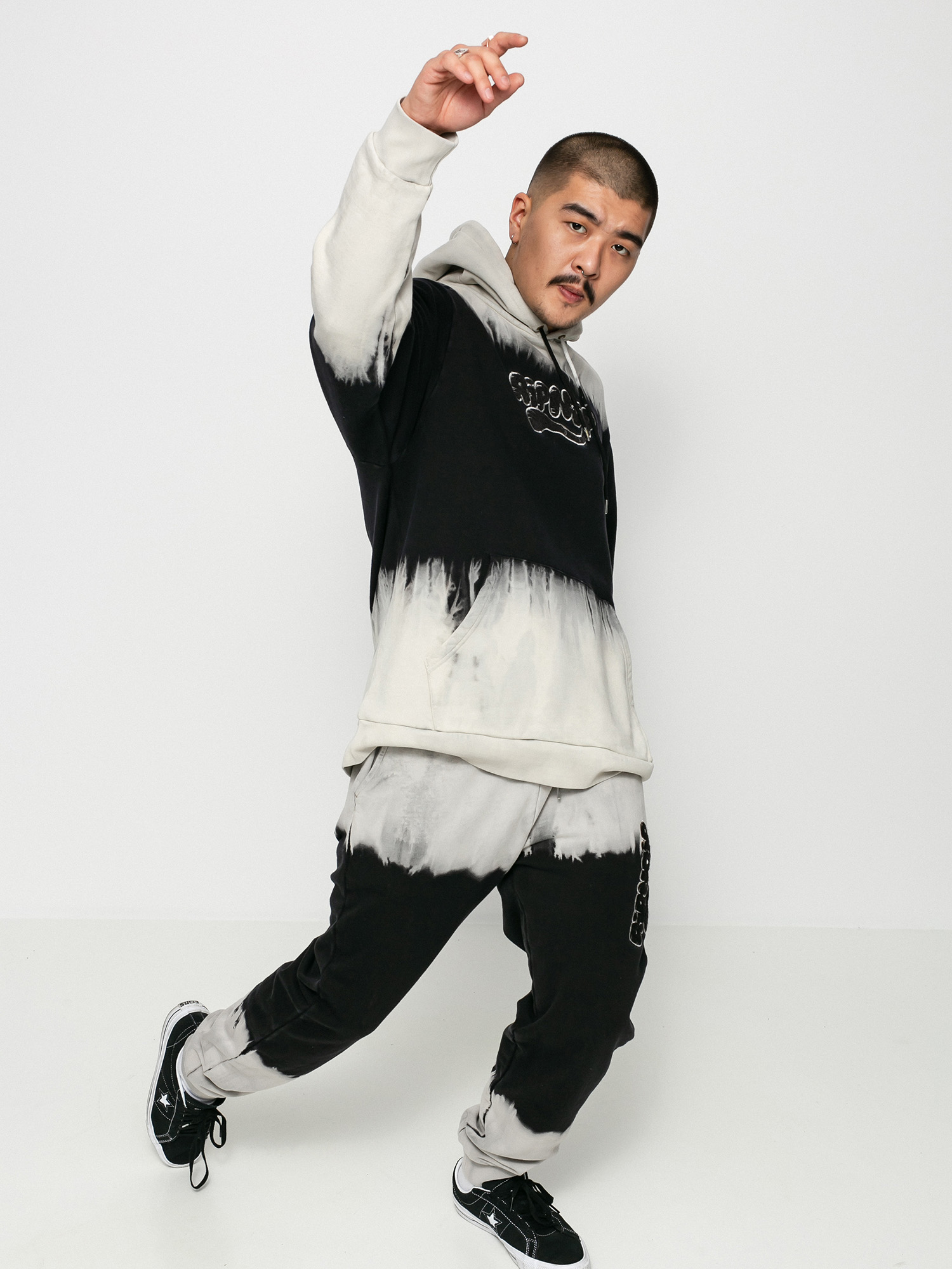 Spodnie RipNDip Ripntail (tan/black stripe dye)