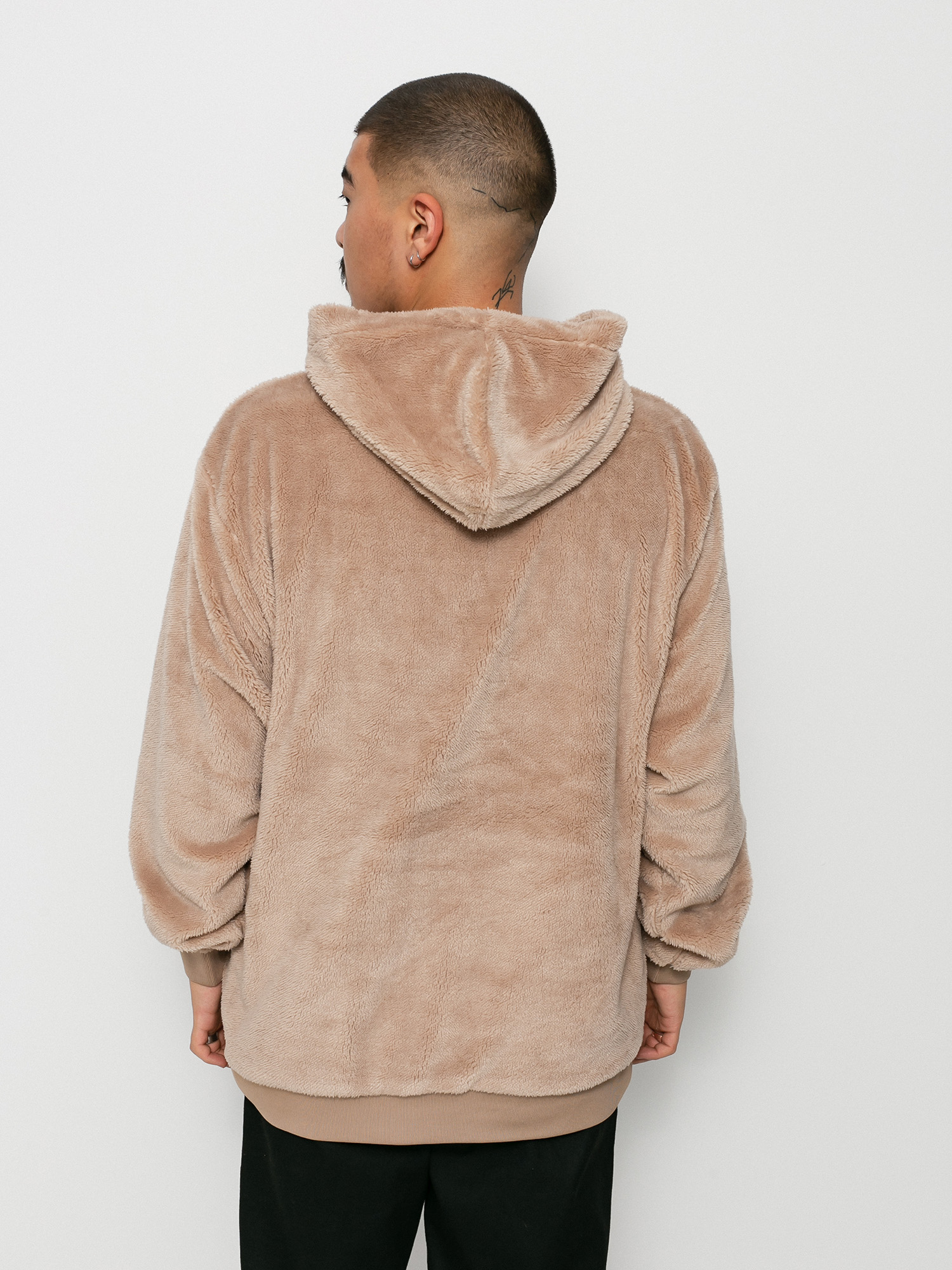 Bluza z kapturem RipNDip Bradbury Sherpa HD (tan)