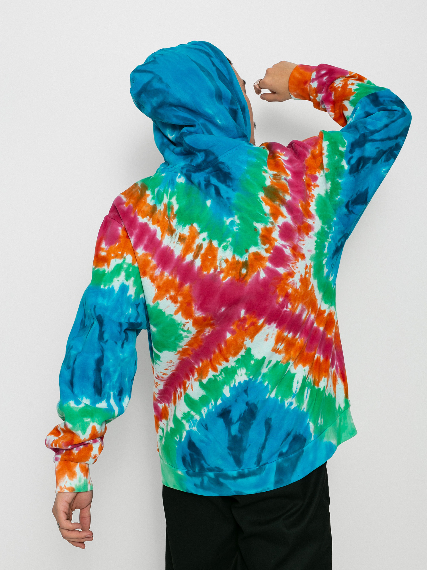 Bluza z kapturem RipNDip OG Prisma HD (rainbow x dye)