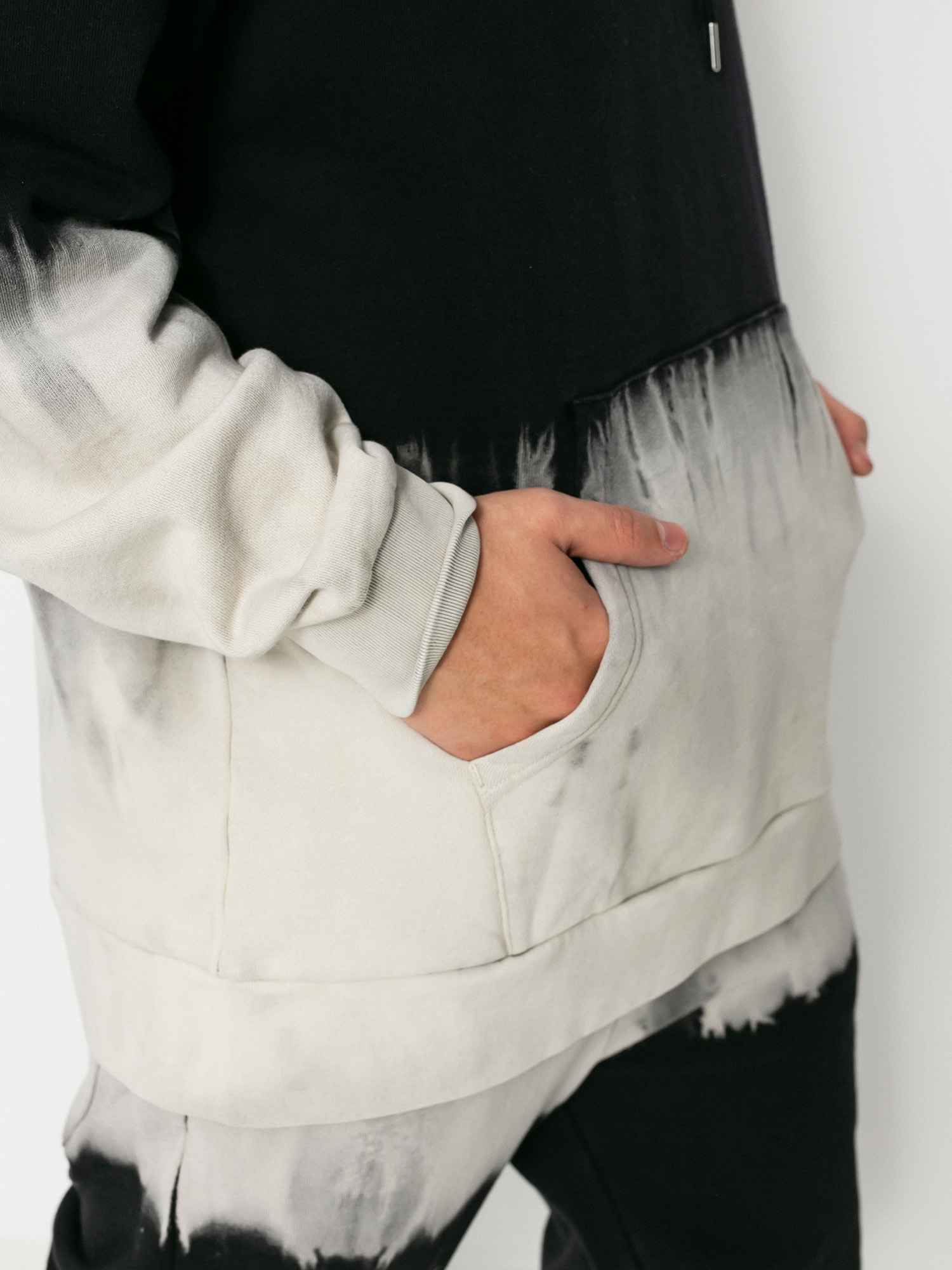 Bluza z kapturem RipNDip Ripntail HD (tan/black stripe dye)