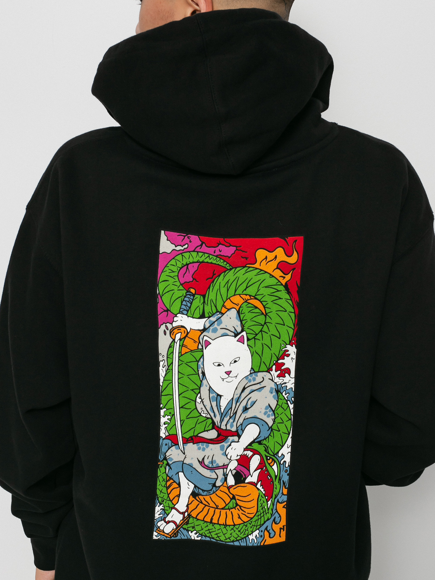 Bluza z kapturem RipNDip Nermurari Warrior HD (black)
