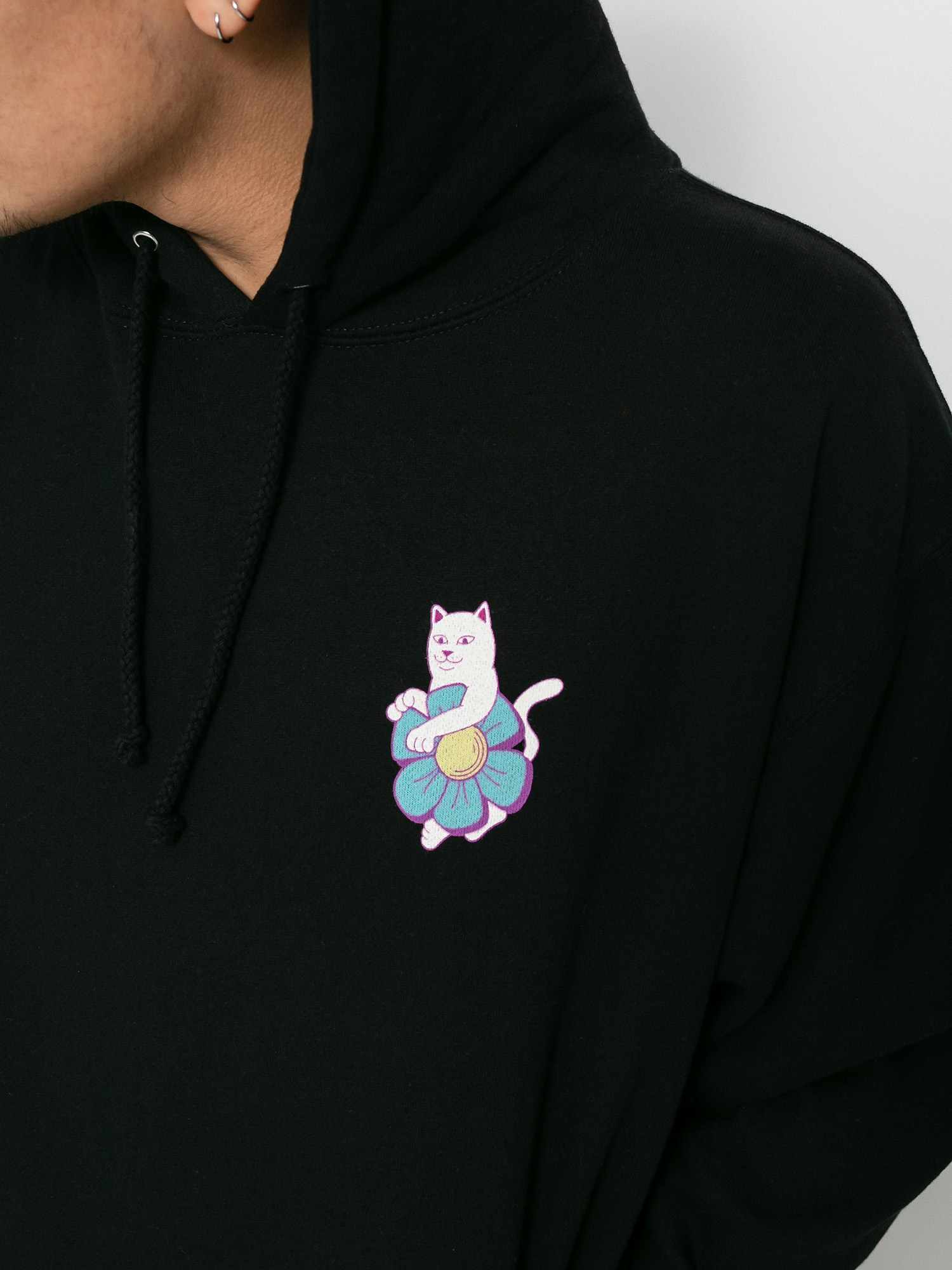Bluza z kapturem RipNDip Nature Is Healing HD (black)