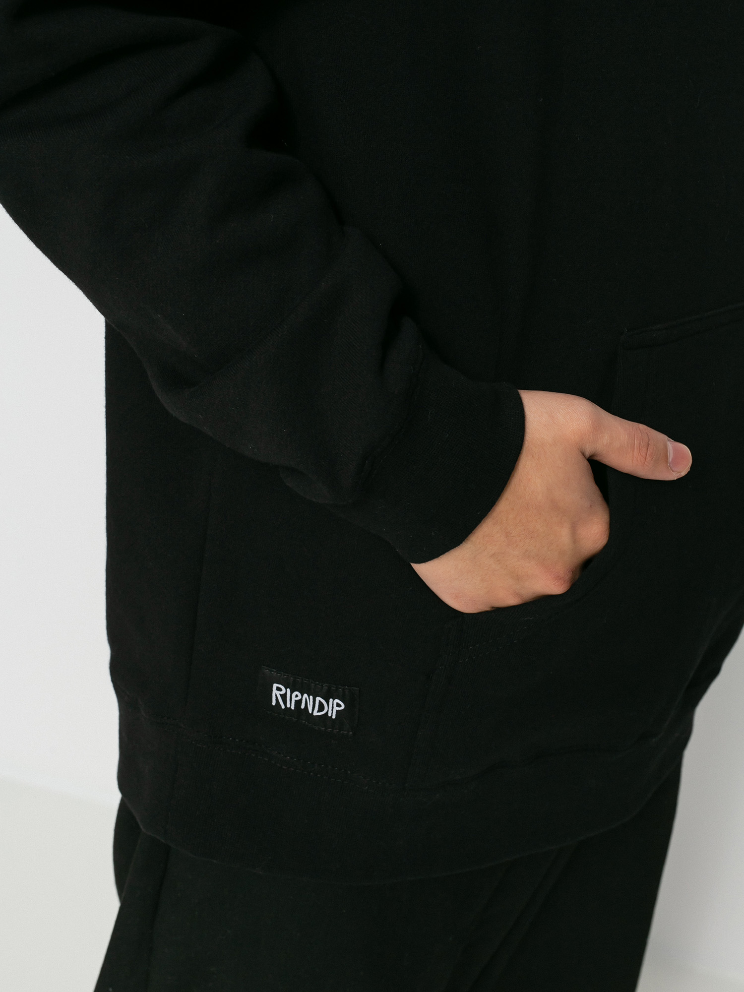 Bluza z kapturem RipNDip Nature Is Healing HD (black)