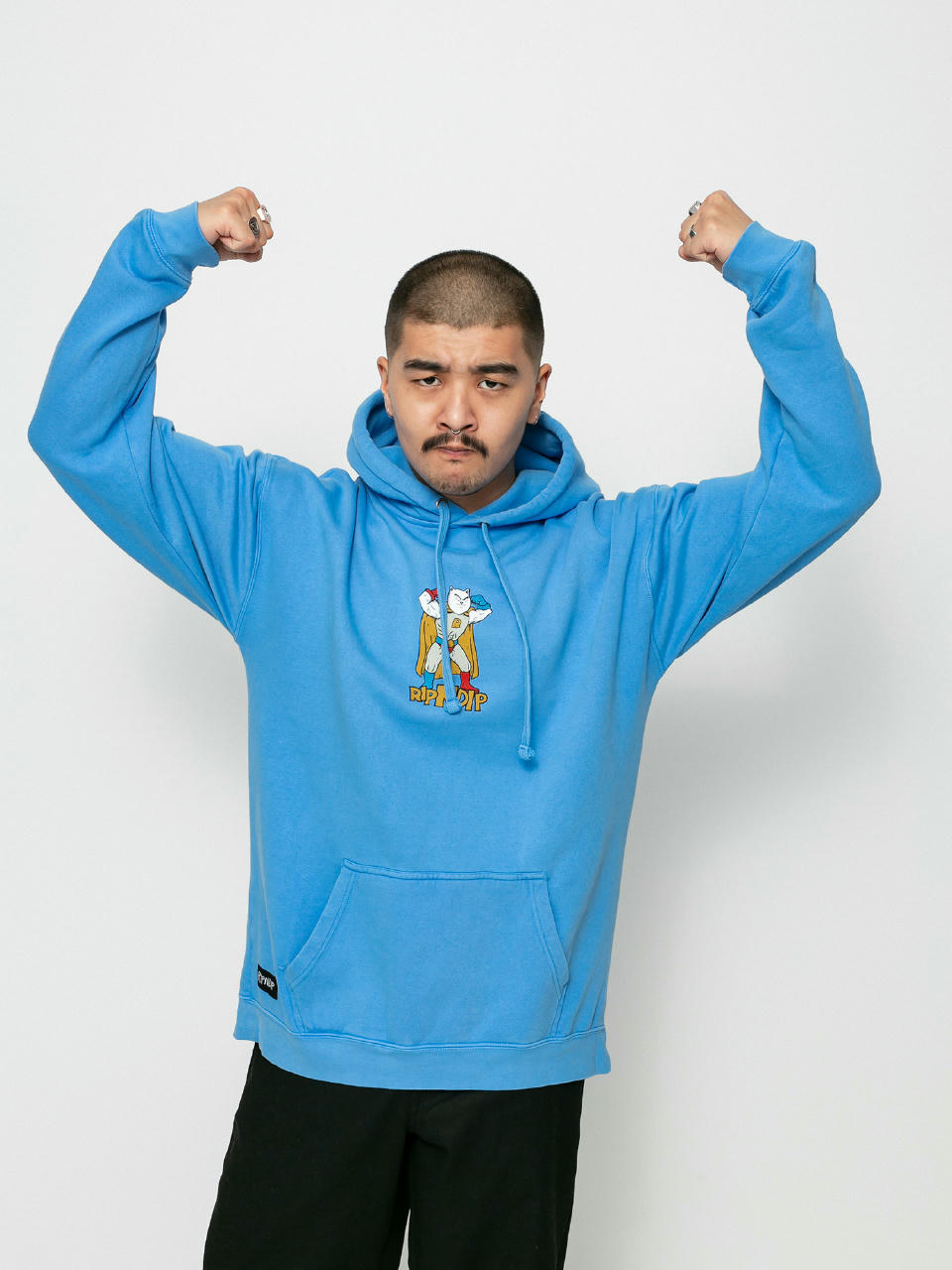 Bluza z kapturem RipNDip Sidekick HD (cornflower blue)