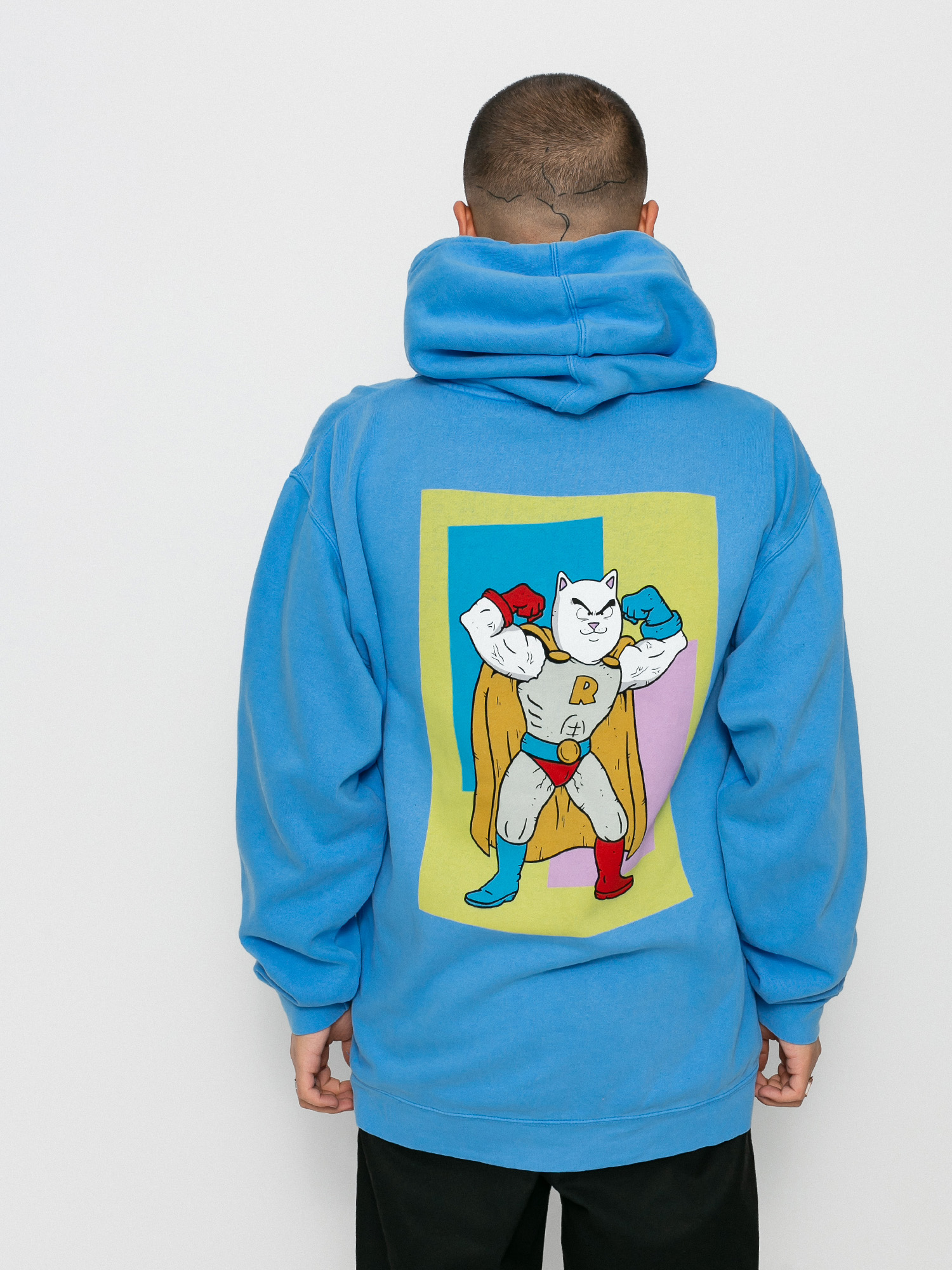 Bluza z kapturem RipNDip Sidekick HD (cornflower blue)