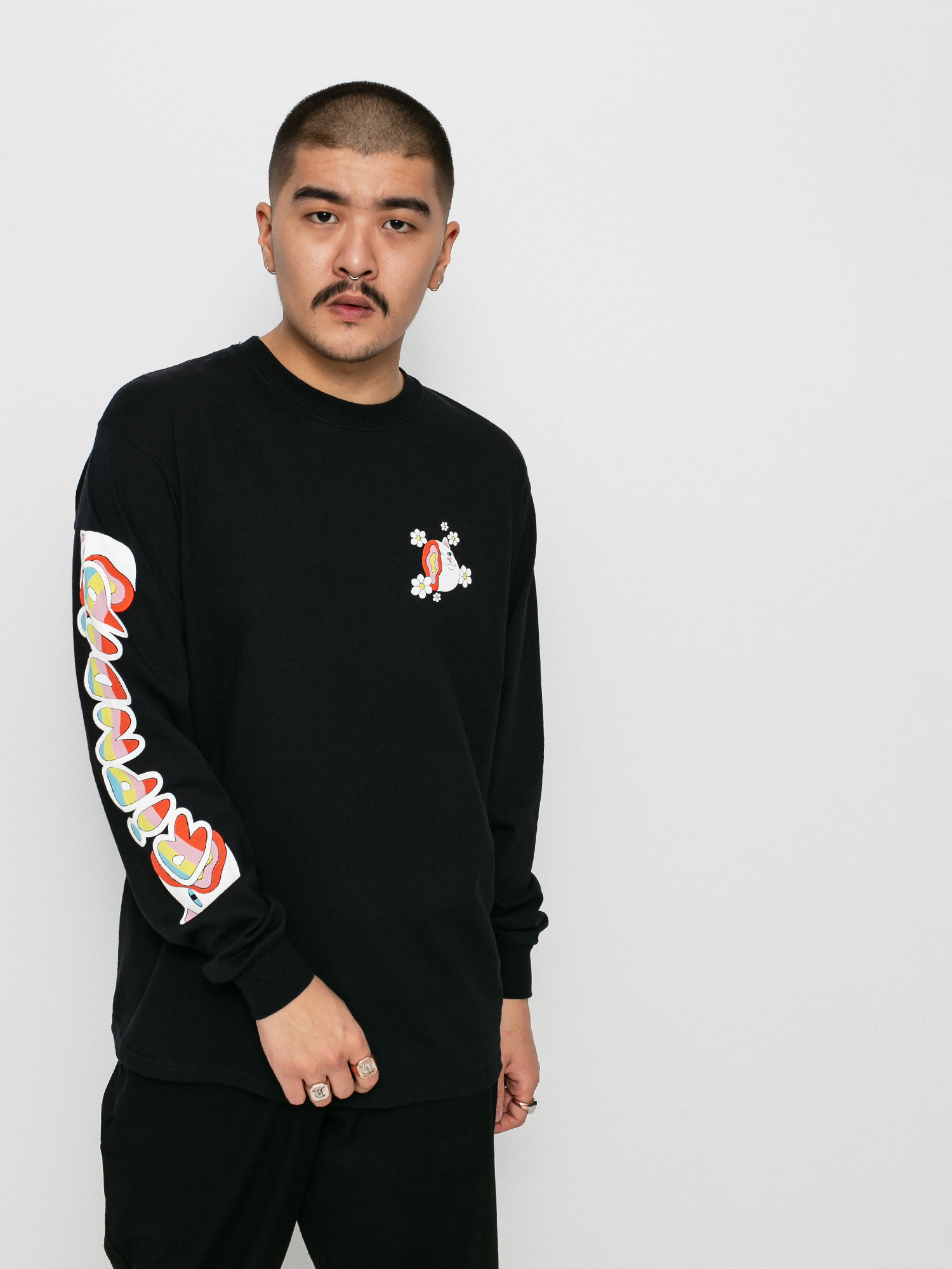 Longsleeve RipNDip In A Haze (black)