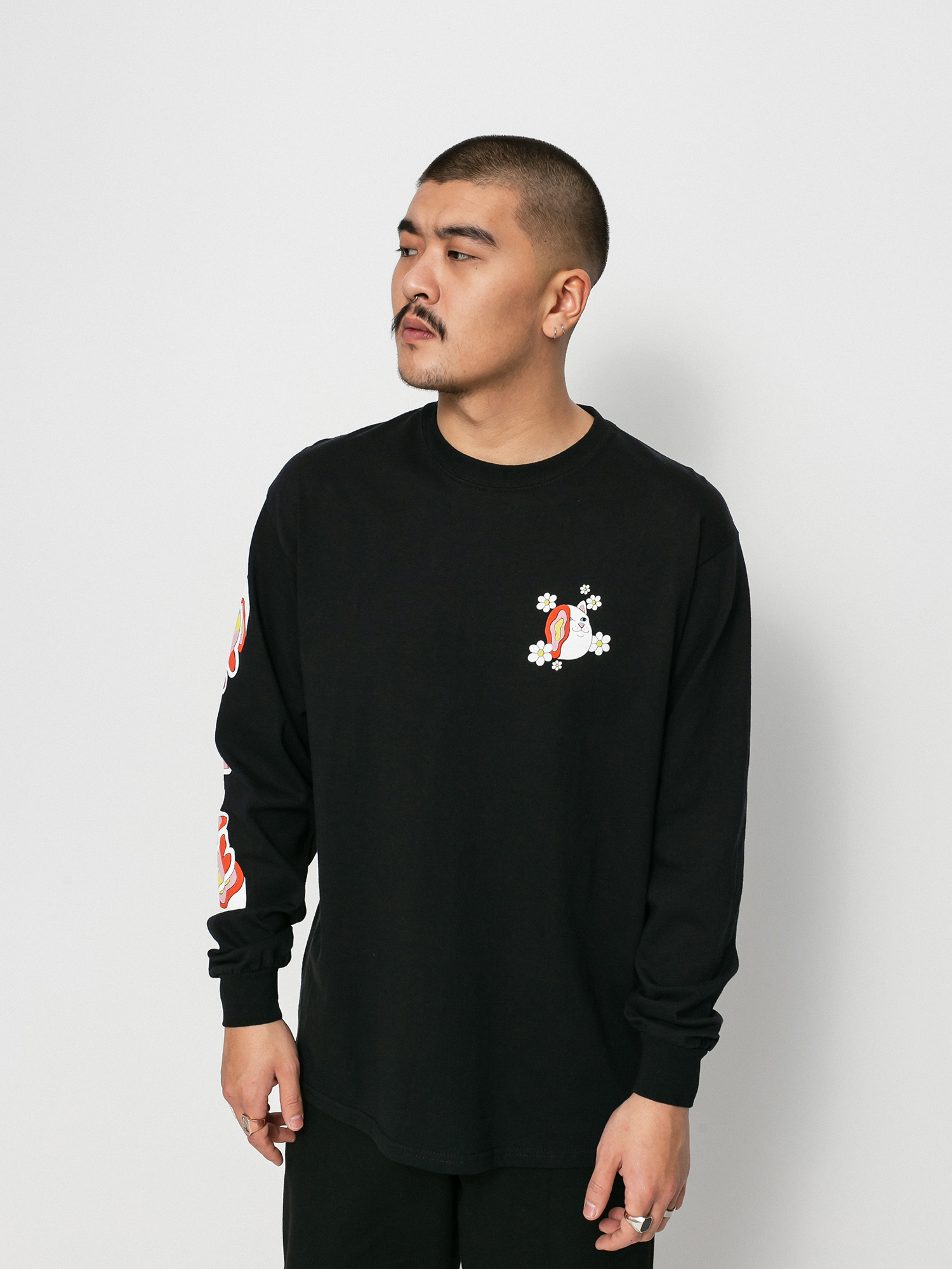 Longsleeve RipNDip In A Haze (black)