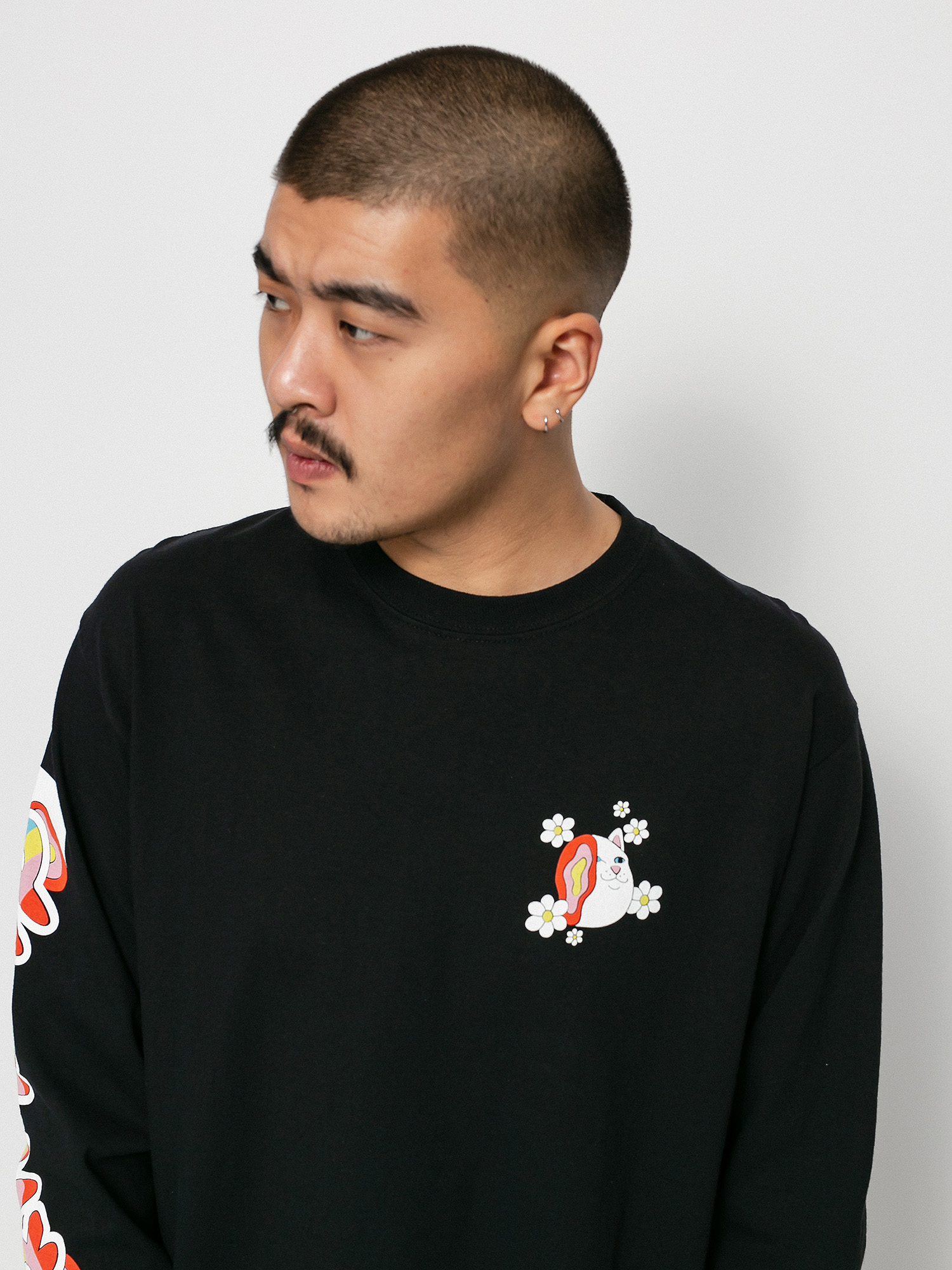 Longsleeve RipNDip In A Haze (black)