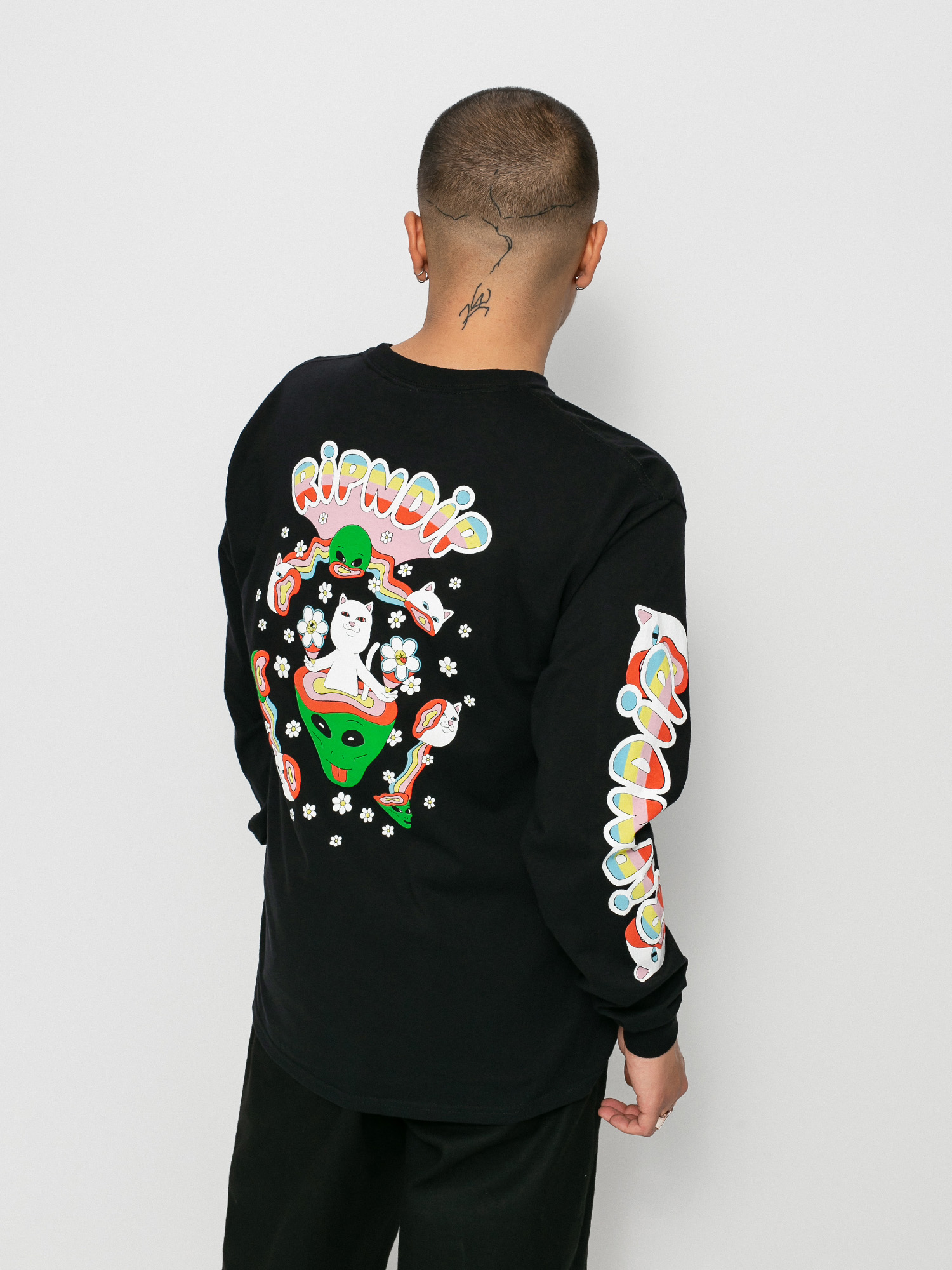 Longsleeve RipNDip In A Haze (black)
