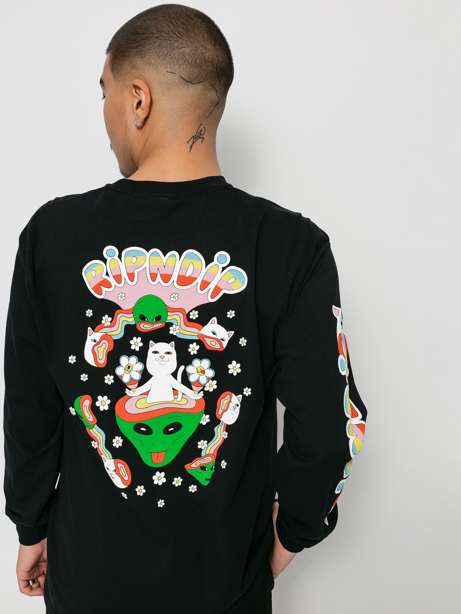 Longsleeve RipNDip In A Haze (black)