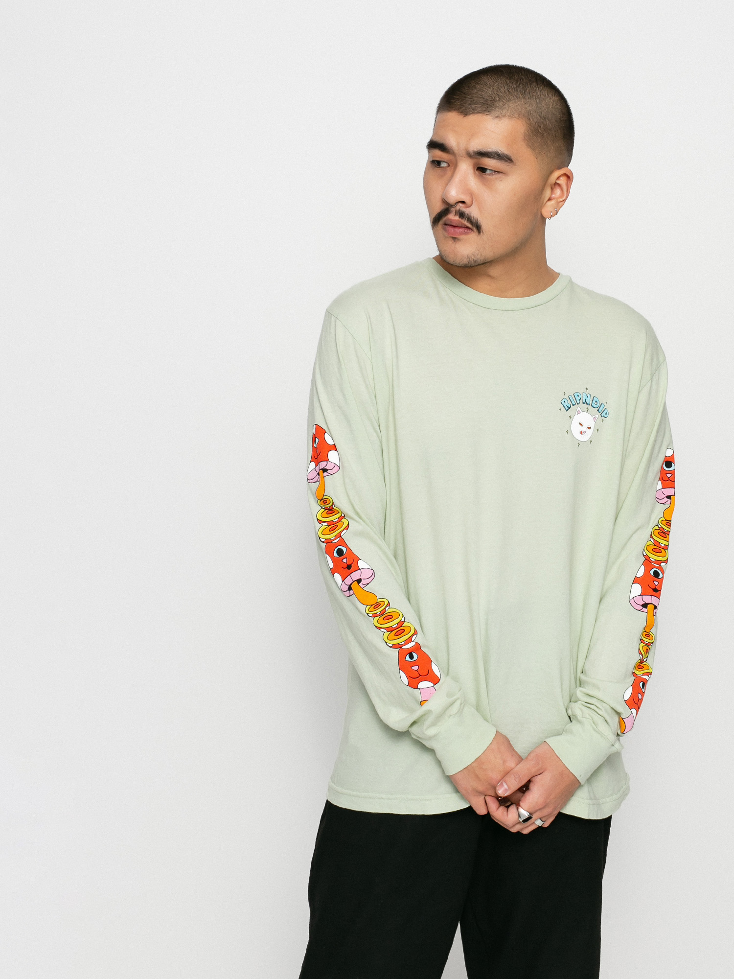 Longsleeve RipNDip After Supper (sage)