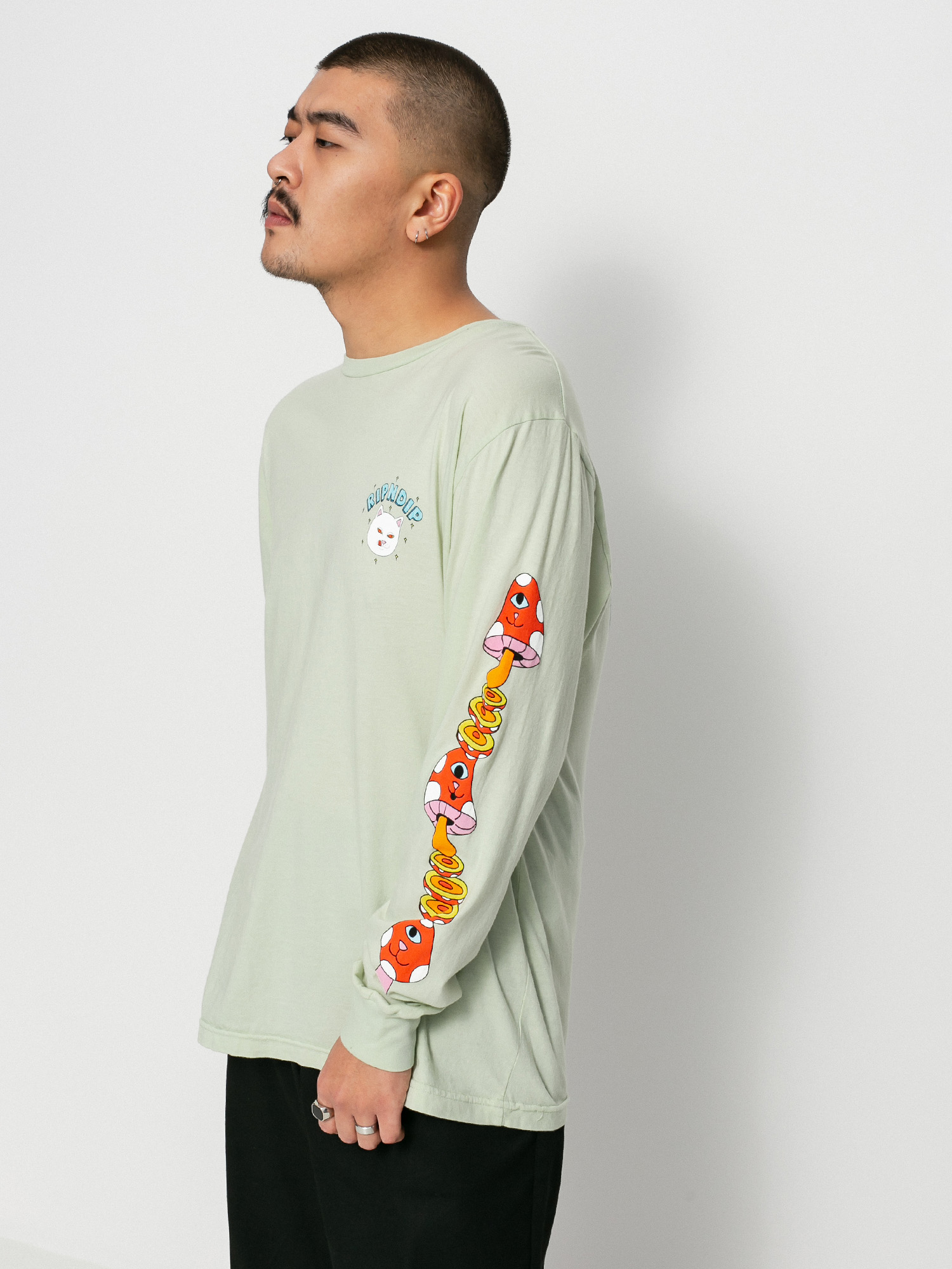 Longsleeve RipNDip After Supper (sage)