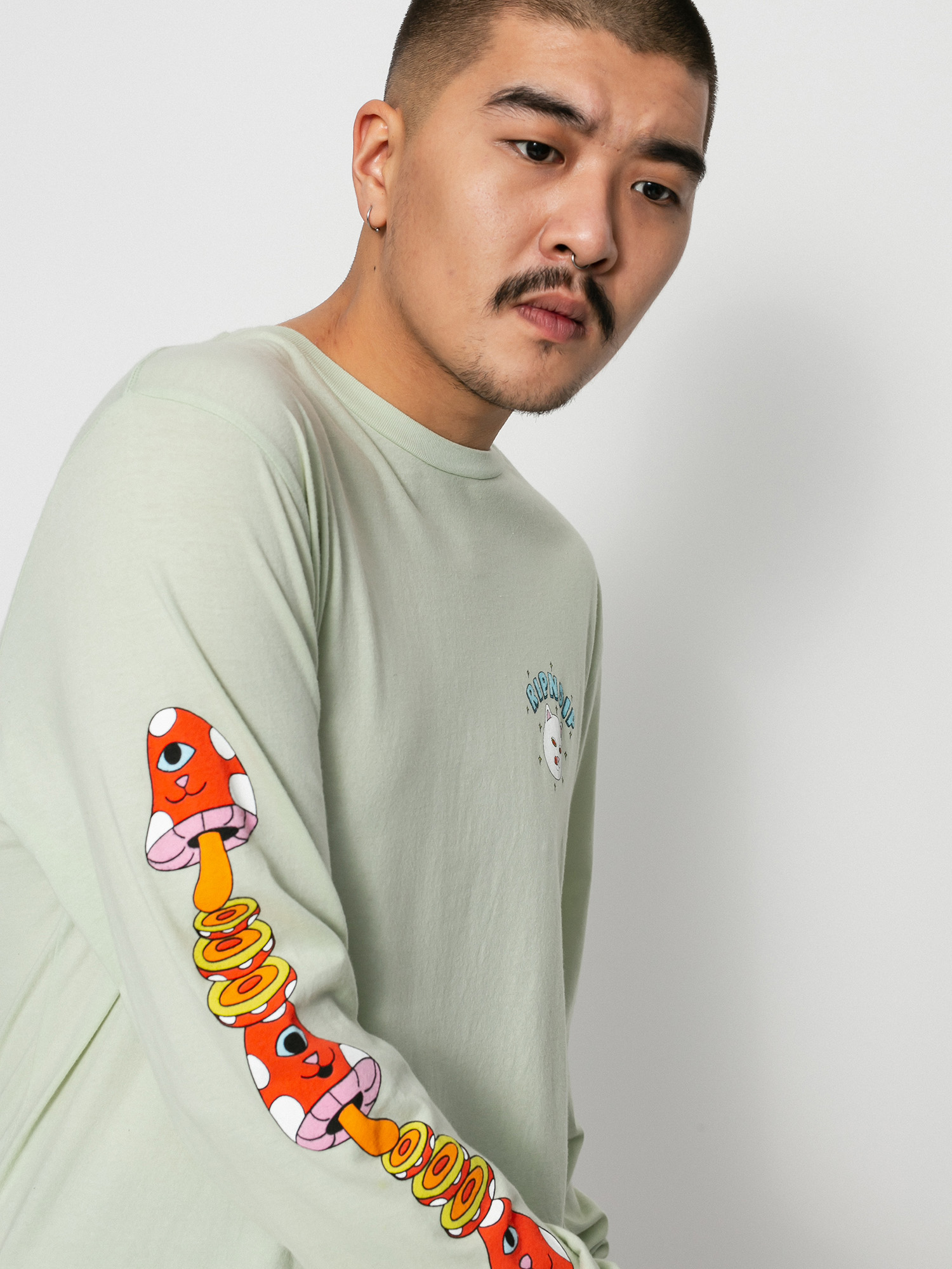 Longsleeve RipNDip After Supper (sage)
