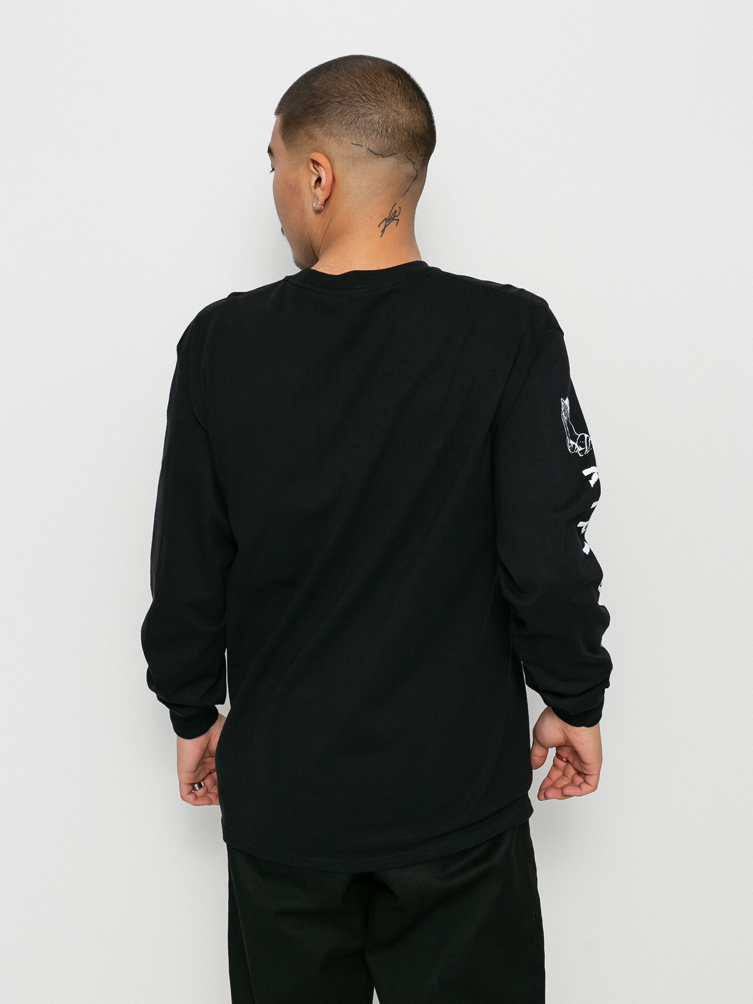 Longsleeve RipNDip Lord Nermal Pocket (black)