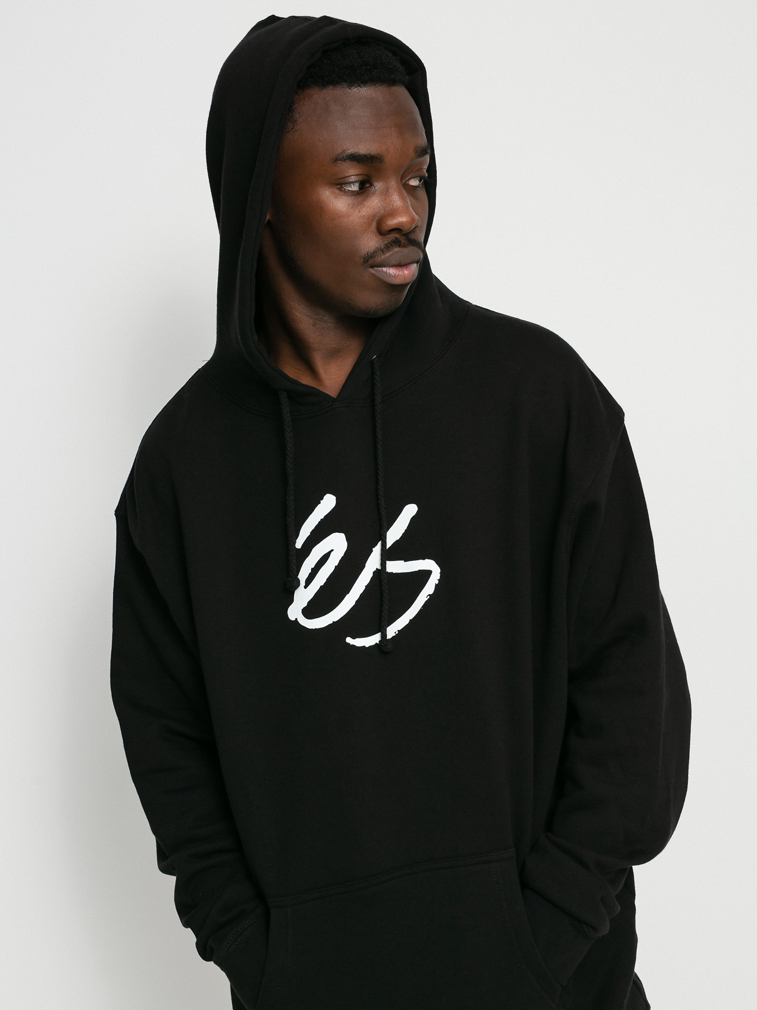 Bluza z kapturem eS Es Script Heavyweight HD (black)