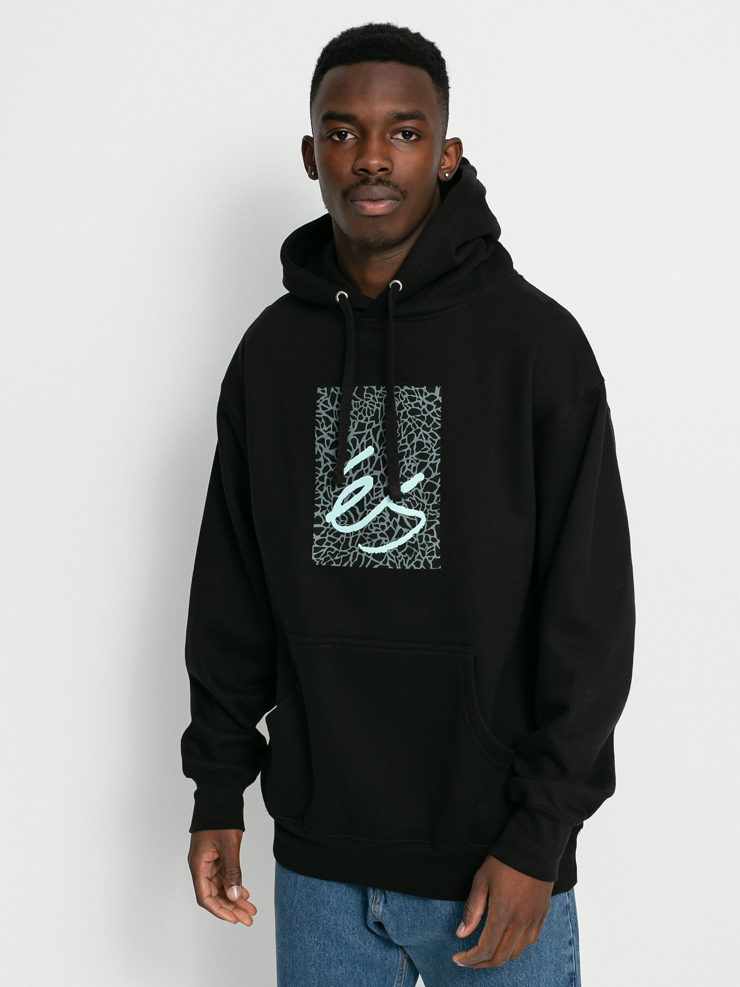 Bluza z kapturem eS Es Elephant Block HD (black)