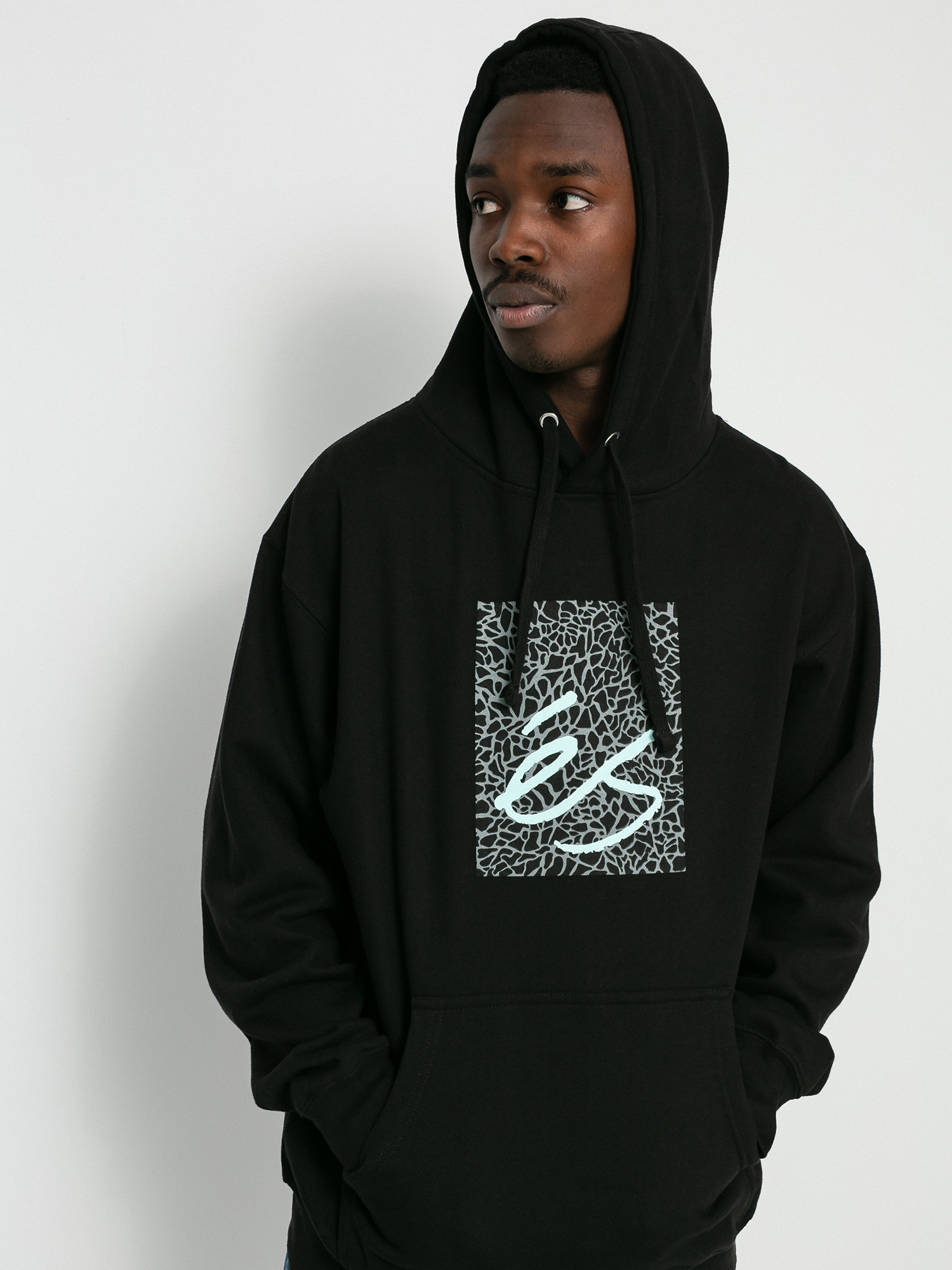 Bluza z kapturem eS Es Elephant Block HD (black)