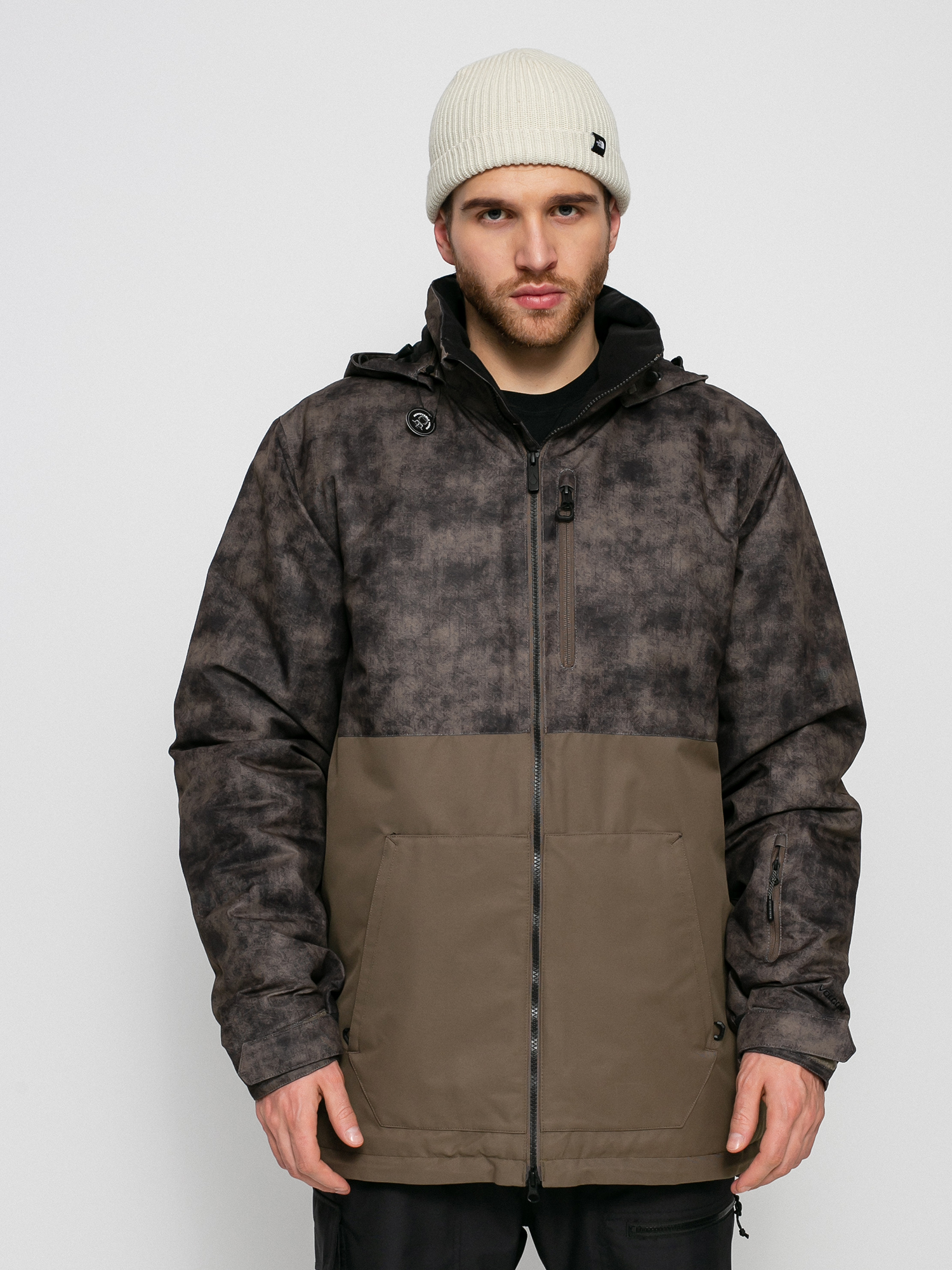 Męska Kurtka snowboardowa Volcom Deadly Stones Ins (dark teak)